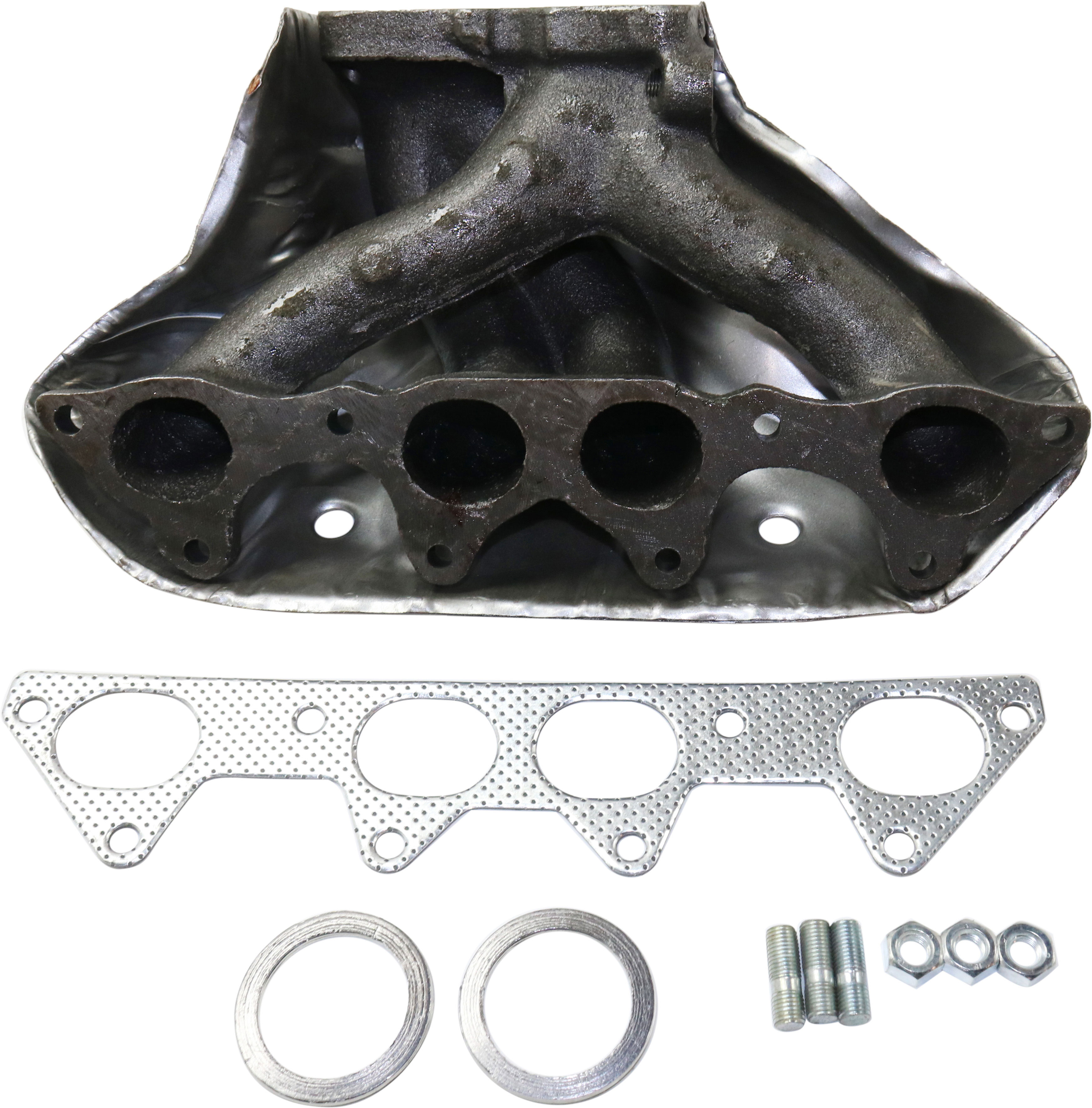 AM ACCORD 94-97 EXHAUST MANIFOLD With wrap around heat shield 4Cyl SKU ARBH960702 OEM 18000P0A010