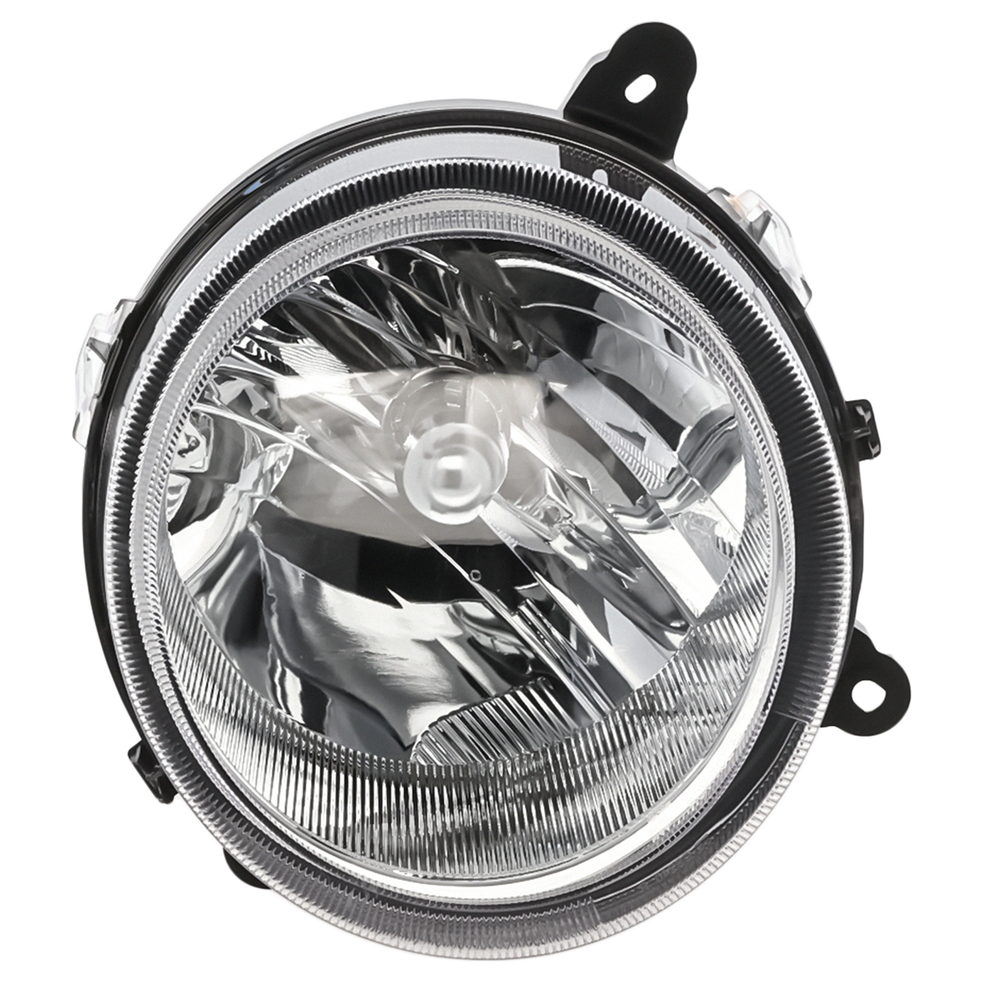 AM COMPASS 07-10 PATRIOT 07-17 HEAD LAMP LH Assembly Halogen w o Leveling System CAPA SKU ARBJ100104Q Partslink CH2502176C OEM 5303843AE