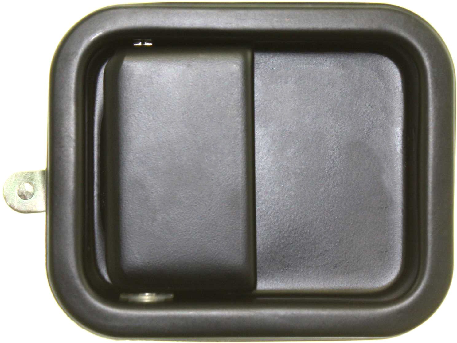 AM WRANGLER 87-06 FRONT EXTERIOR DOOR HANDLE LH Smooth Black Metal w o Keyhole Full Door Type 97-06 RH SKU ARBJ462104 Partslink CH1310131 OEM J5758173-55176383AE