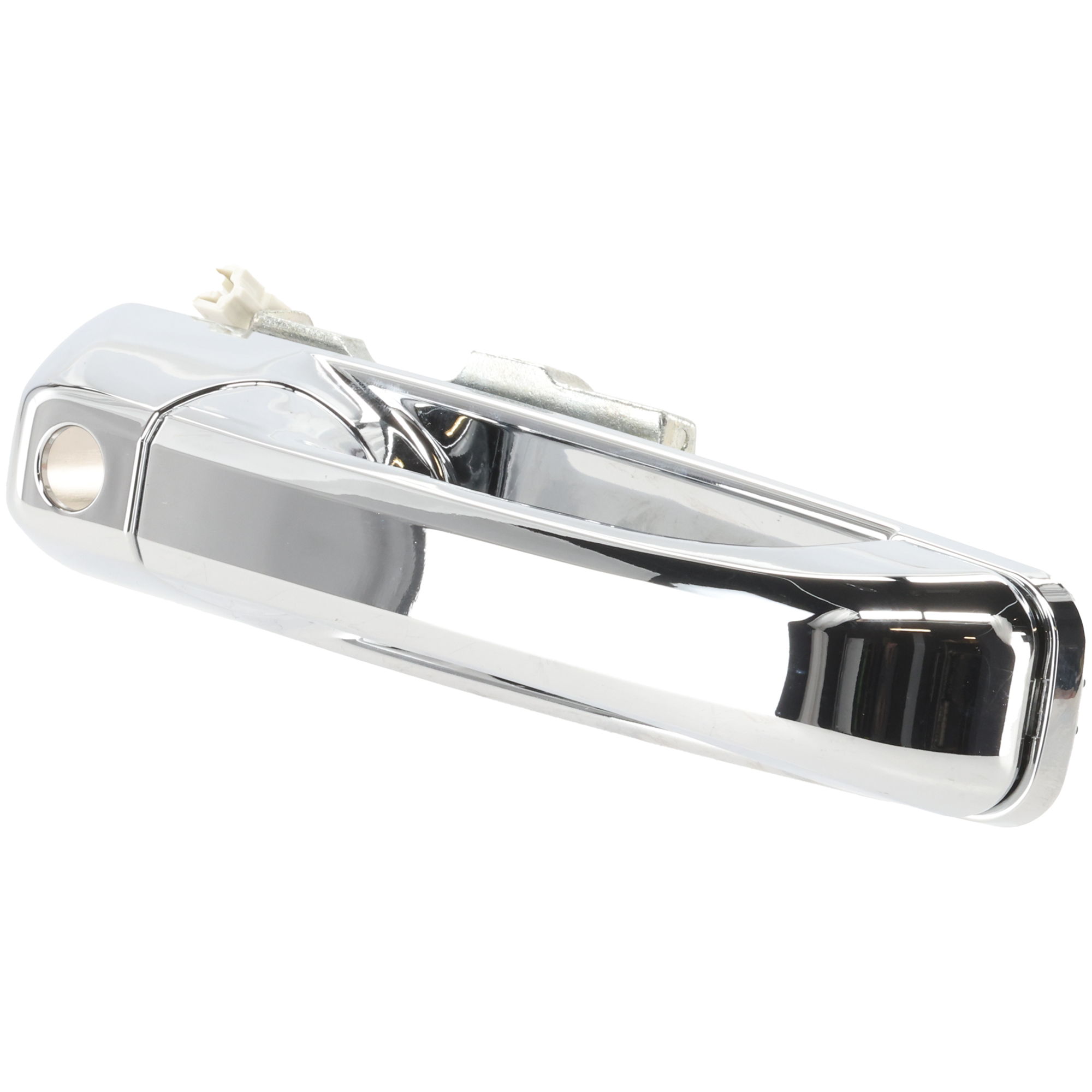 AM GRAND CHEROKEE 05-10 FRONT EXTERIOR DOOR HANDLE RH All Chrome w Keyhole Plastic SKU ARBJ462105C OEM Performance