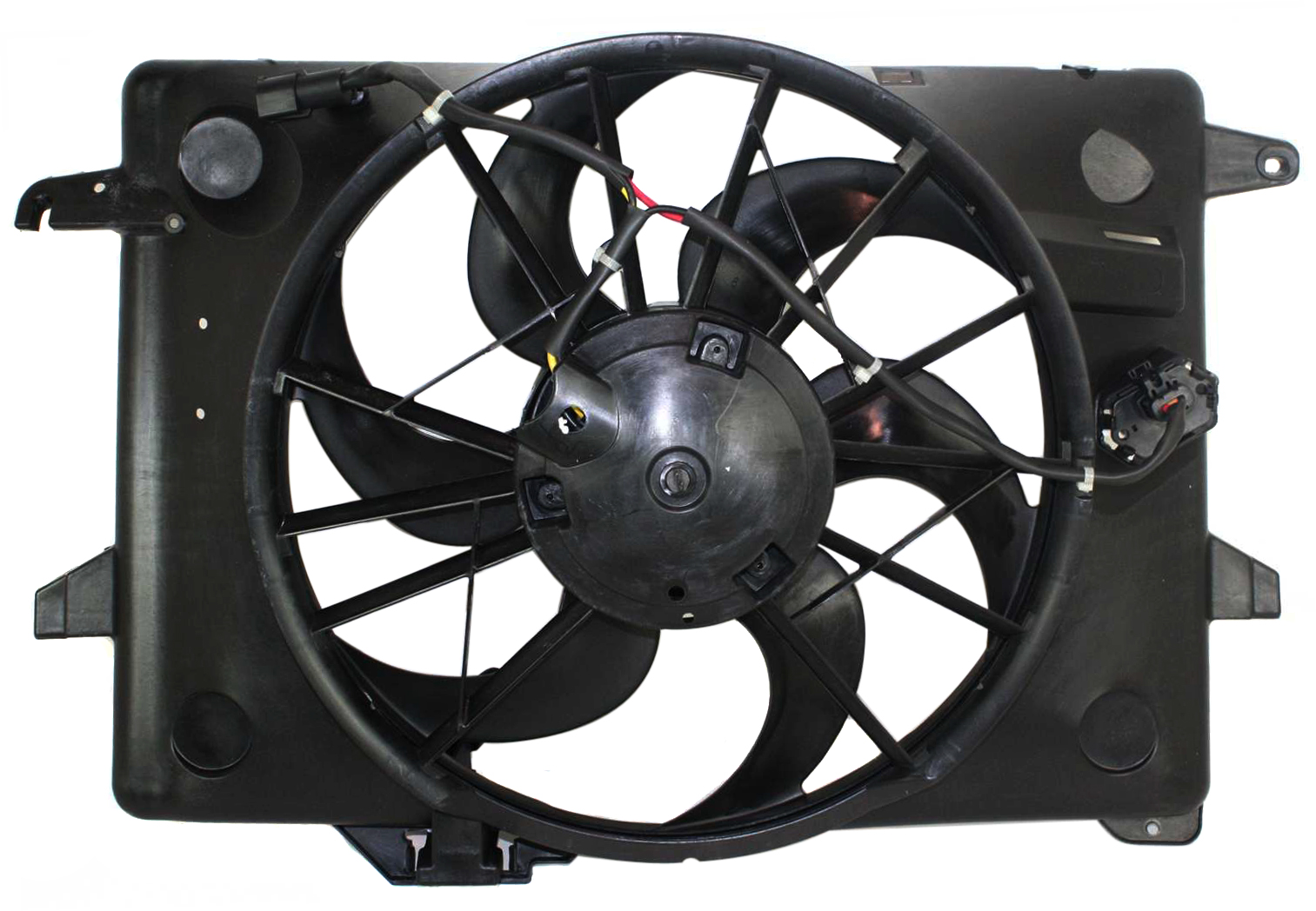 AM TOWN CAR 00-02 RADIATOR FAN SHROUD ASSEMBLY Includes resistor SKU ARBL160902 Partslink FO3115121 OEM 1W1Z8C607AA GU2Z8C607A