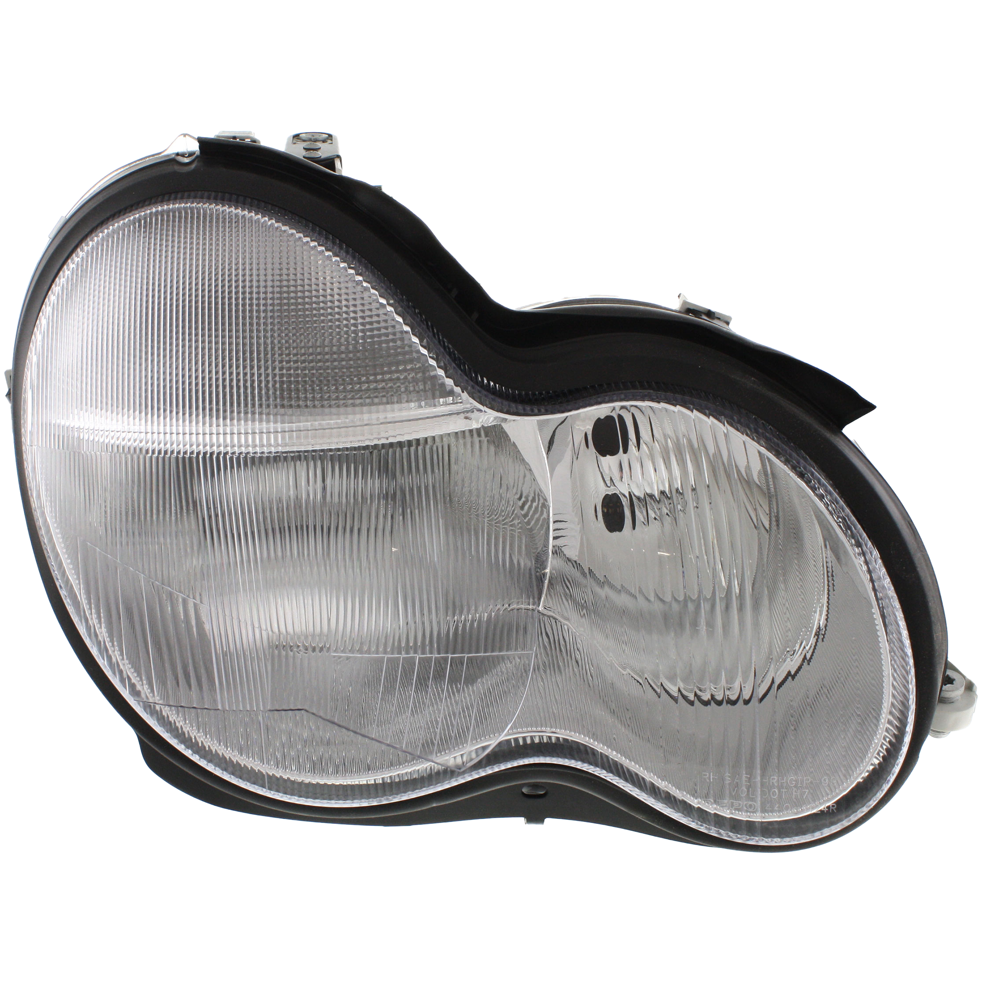 AM C CLASS 01-07 HEAD LAMP RH Lens and Housing w o Bulb and Ballast HID Xenon 203 Chassis Sedan SKU ARBM100105 Partslink MB2503149 OEM 2038202859-2038201661