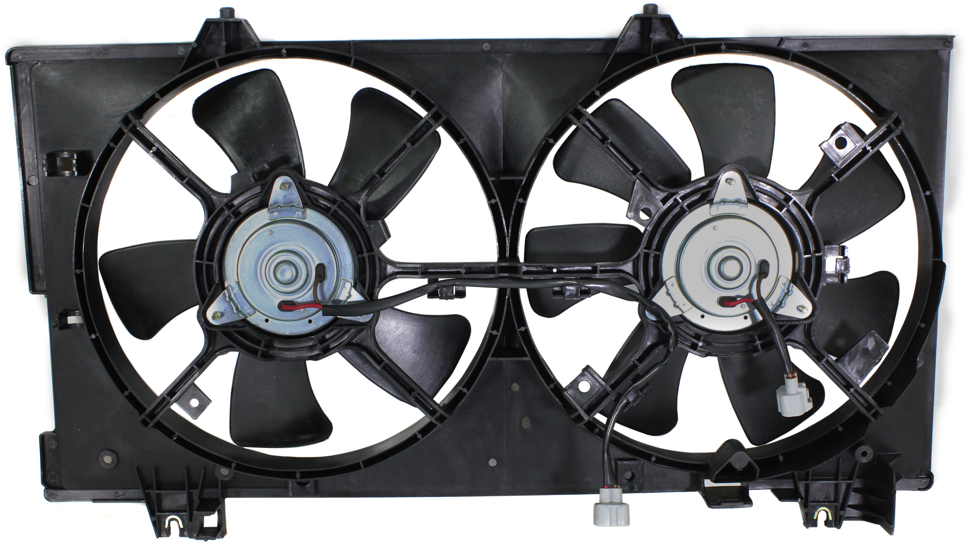 AM MAZDA 6-03-08 RADIATOR FAN ASSEMBLY Dual Fan 3.0L 2.3L Eng. w o Turbo SKU ARBM160901 Partslink MA3115128 OEM AJ5715210C PFM