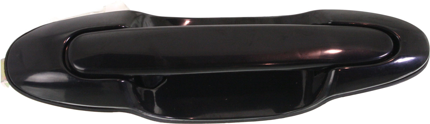 AM MPV 00-06 REAR EXTERIOR DOOR HANDLE LH Smooth Black Plastic SKU ARBM491302 Partslink MA1513100 OEM LC7073410G08 LC7073410G46
