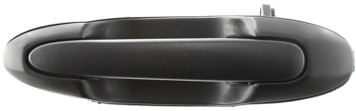 AM MPV 00-01 REAR EXTERIOR DOOR HANDLE RH Textured Black Plastic DX Model SKU ARBM491311 Partslink MA1521113 OEM LC6272410H