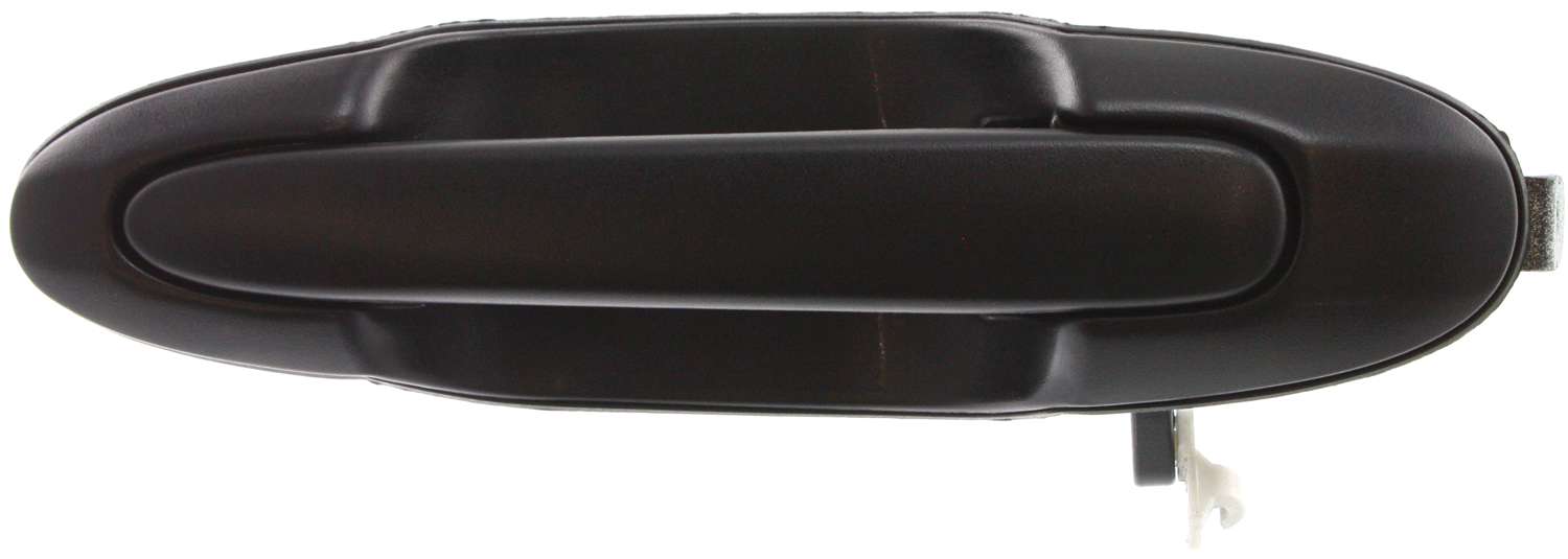 AM MPV 00-01 REAR EXTERIOR DOOR HANDLE LH Textured Black Plastic DX Model SKU ARBM491312 Partslink MA1520113 OEM LC6273410H