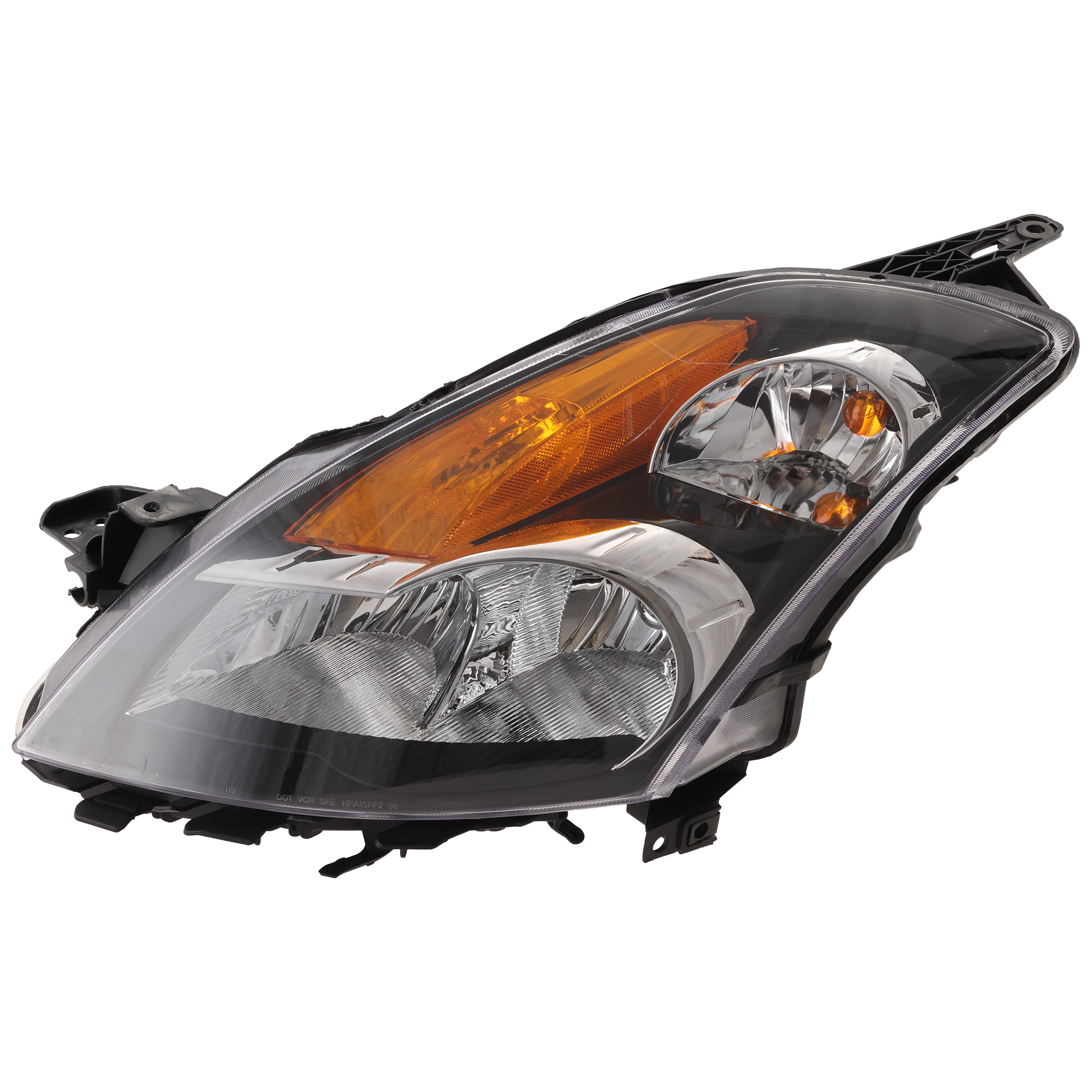 AM ALTIMA 07-09 HEAD LAMP LH Assembly Halogen Sedan Hybrid SKU ARBN100104 Partslink NI2502187 OEM 26060JA00B