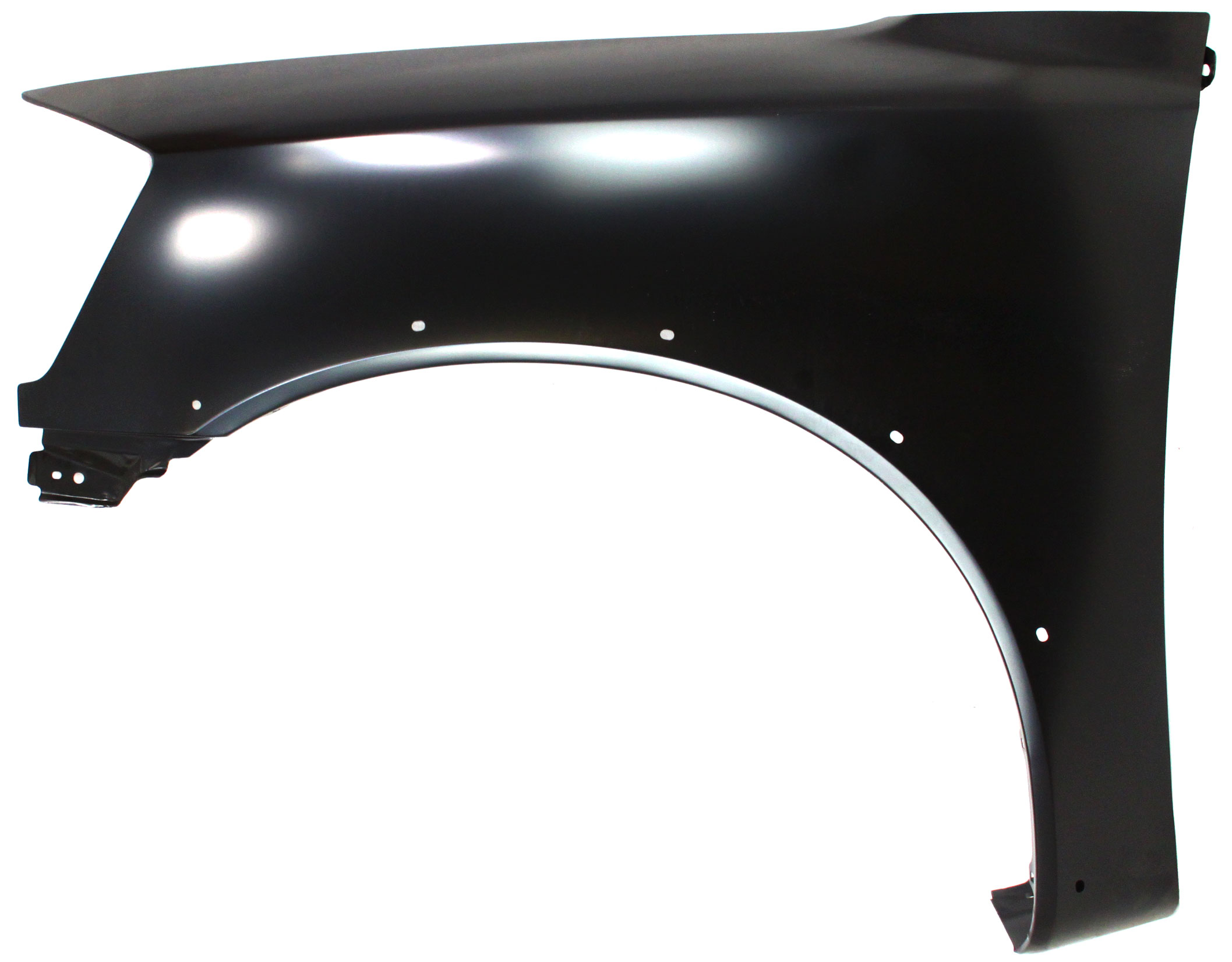 AM TITAN 08-15 FRONT FENDER LH Primed LE PRO 4X SL SV USA Built Vehicle w Wheel Opening Molding CAPA SKU ARBN220104Q Partslink NI1240192C OEM F3101ZR0EA