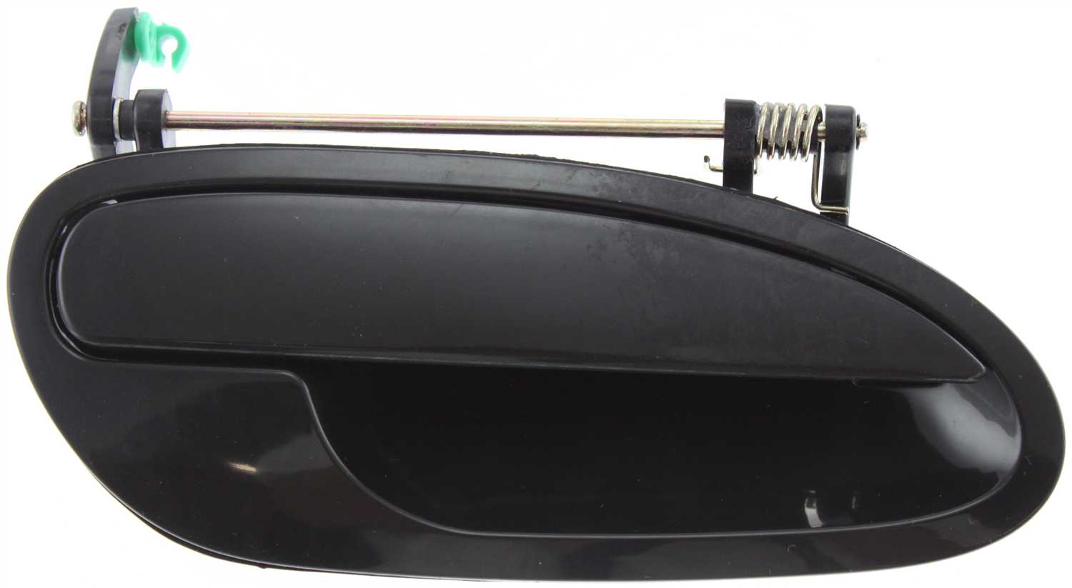 AM GTO 04-06 FRONT EXTERIOR DOOR HANDLE RH Smooth Black w o Keyhole Plastic SKU ARBP462109 Partslink GM1311157 OEM 92085573