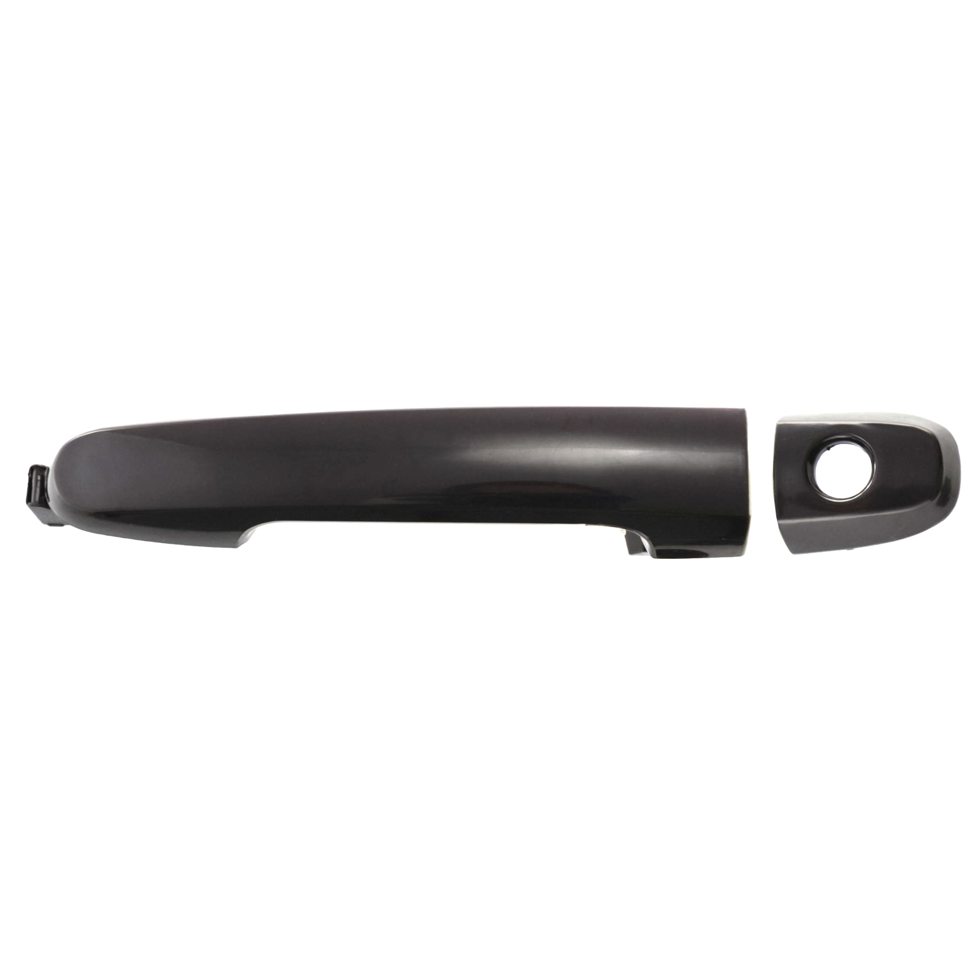 AM RAV4-01-12 XB 08-15 FRONT EXTERIOR DOOR HANDLE LH Smooth Black w Keyhole SKU ARBP462116 OEM 88971449 PFM