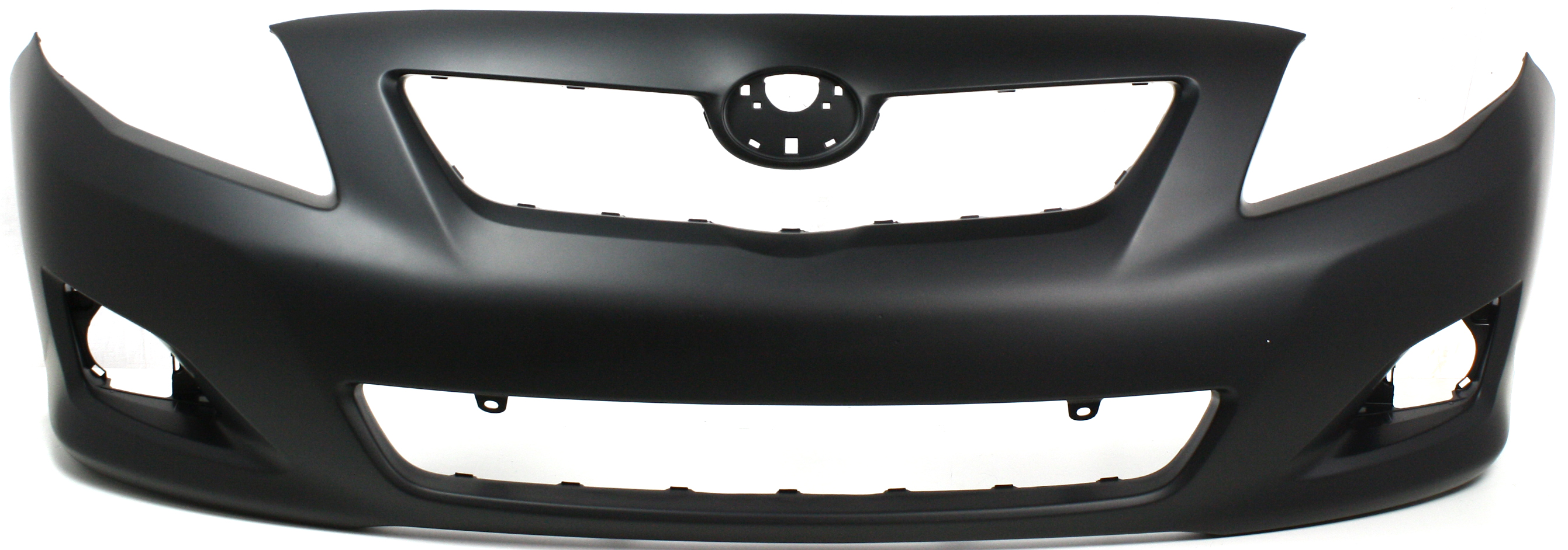 AM COROLLA 09-10 FRONT BUMPER COVER Primed w Spoiler Holes S XRS Models North America Built CAPA SKU ARBT010307PQ Partslink TO1000342C OEM 5211902989