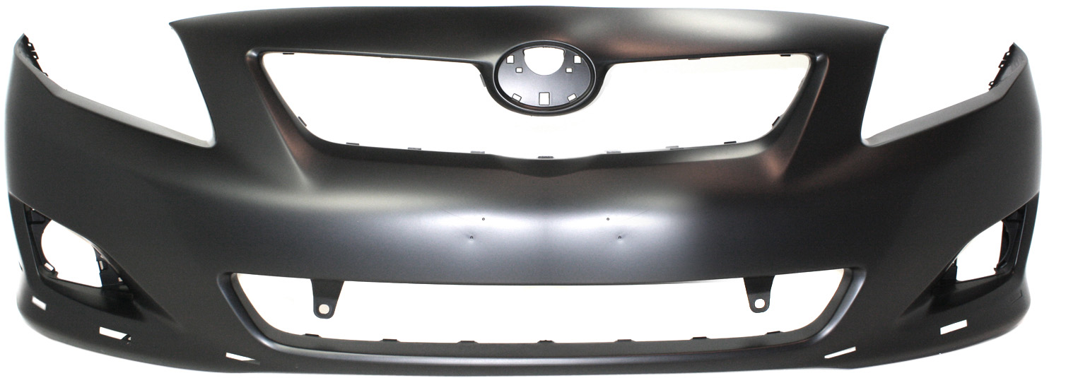 AM COROLLA 09-10 FRONT BUMPER COVER Primed w Spoiler Holes S XRS Models North America Built Vehicle SKU ARBT010307P Partslink TO1000342 OEM 5211902989