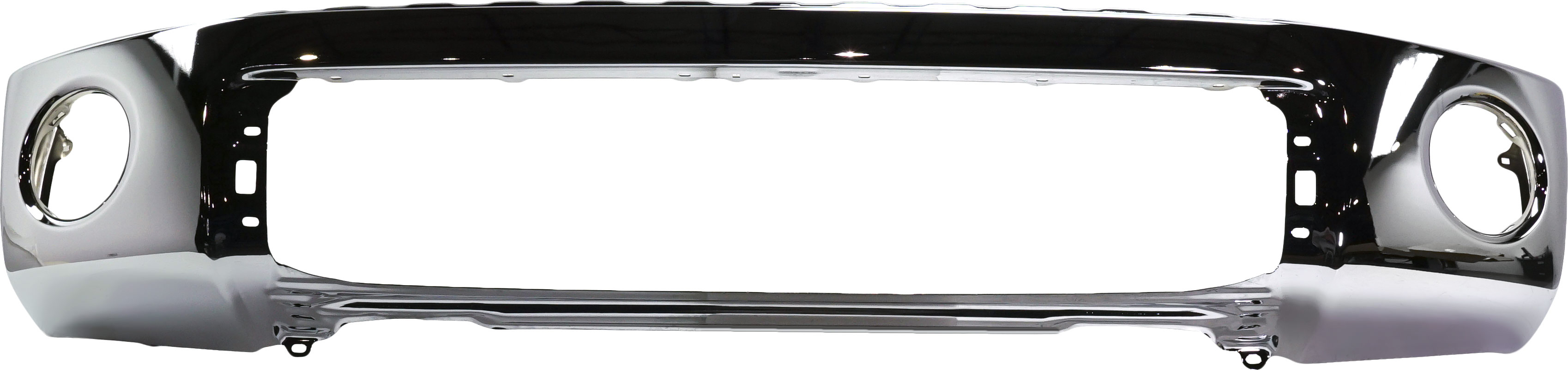 AM TUNDRA 07-13 FRONT BUMPER Steel Chrome w o Park Assist Sensor Holes Exc. Limited Model SKU ARBT010901 Partslink TO1002182 OEM 521110C021