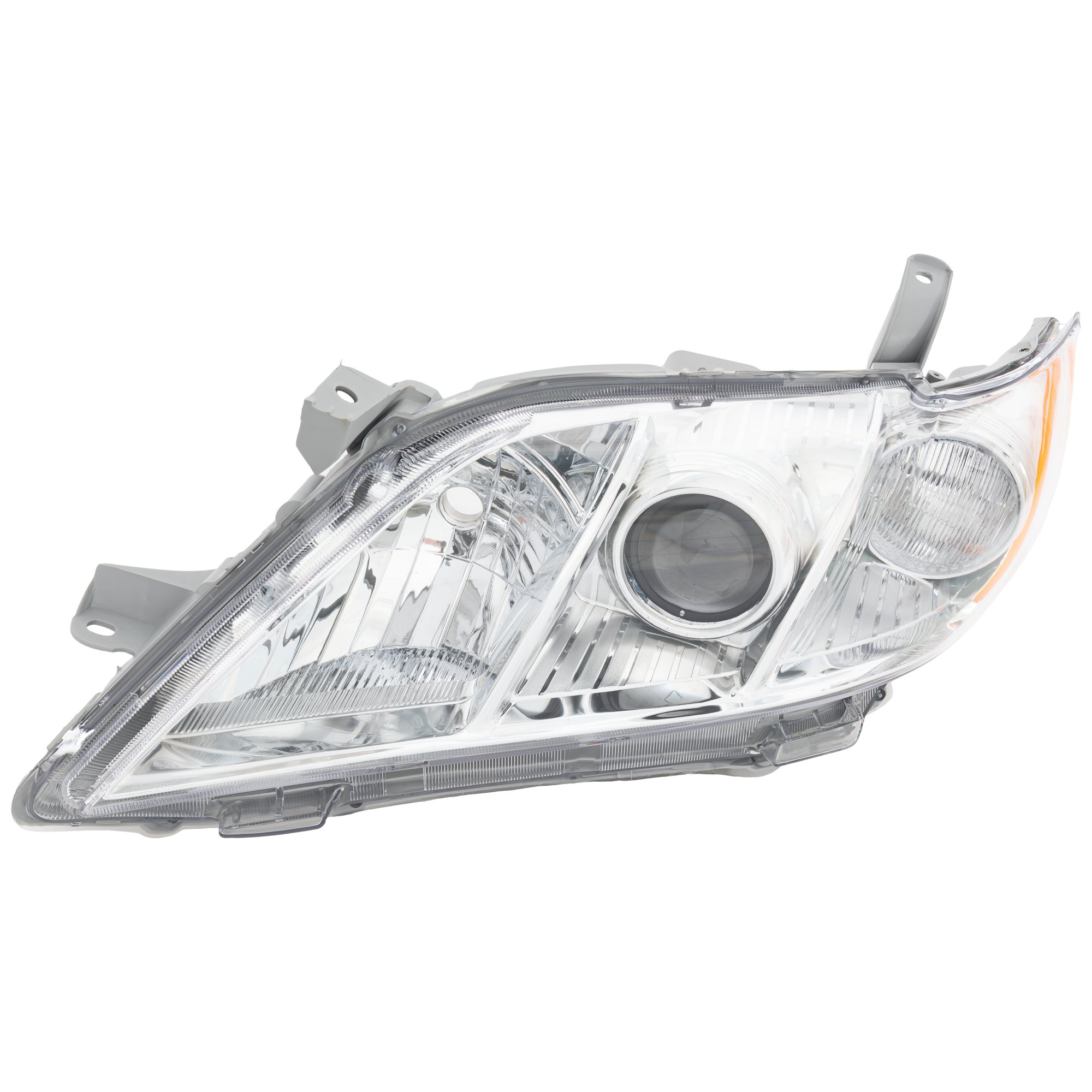 AM CAMRY 07-09 HEAD LAMP LH Lens and Housing Halogen Base CE LE XLE Models USA Built Vehicle SKU ARBT100106 Partslink TO2518105 OEM 8117006201