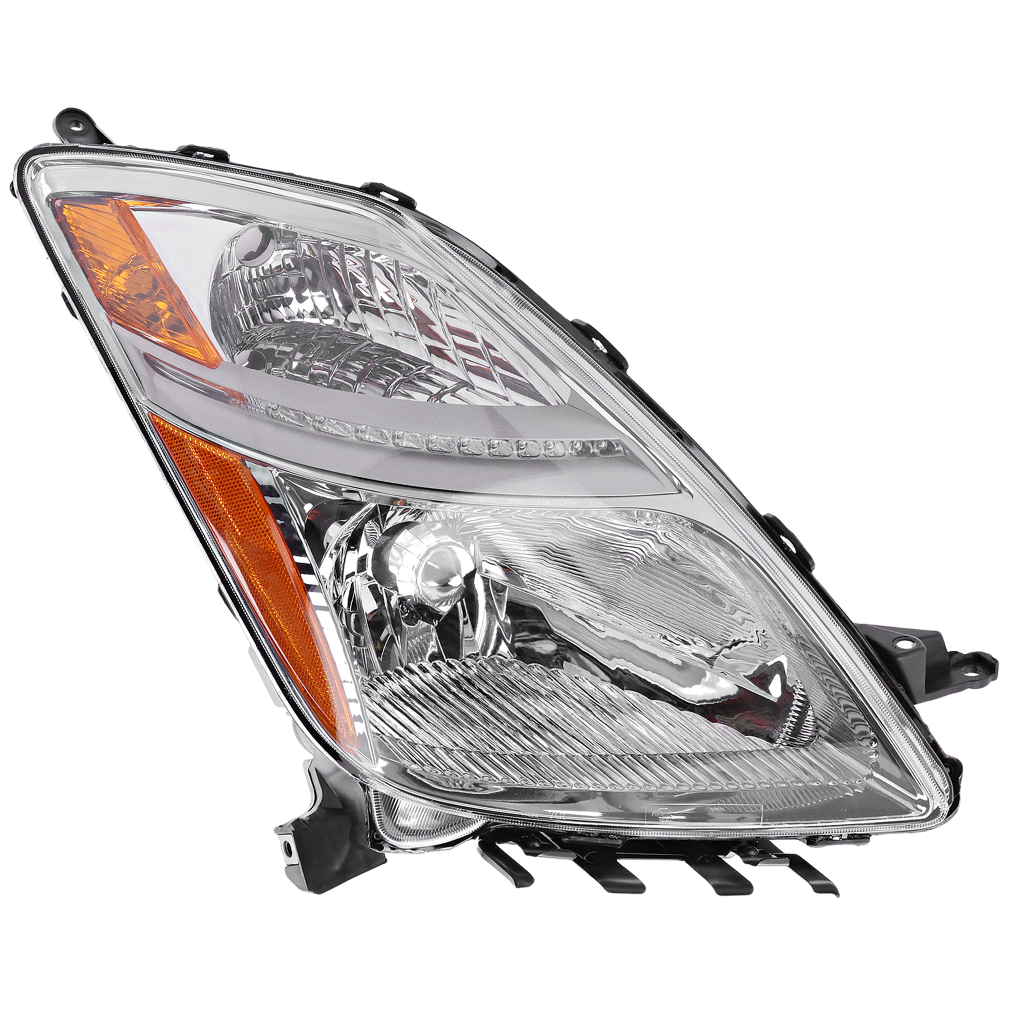 AM PRIUS 06-09 HEAD LAMP RH Lens and Housing Halogen w o HID Lights From 11-05 SKU ARBT100111 Partslink TO2519110 OEM 8113047160
