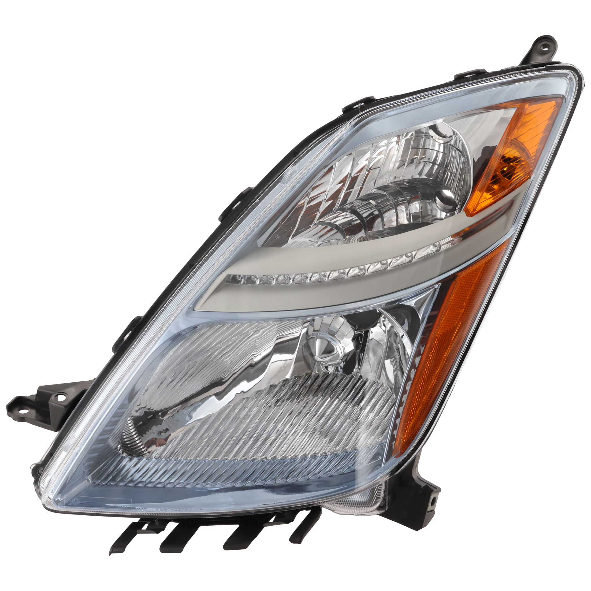 AM PRIUS 06-09 HEAD LAMP LH Lens and Housing Halogen w o HID Lights From 11-05 SKU ARBT100112 Partslink TO2518110 OEM 8117047160