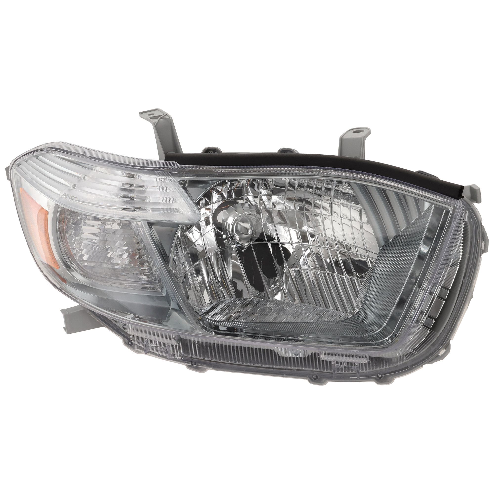 AM HIGHLANDER 08-10 HEAD LAMP RH Lens and Housing Black Interior Sport Model Japan Built Vehicle SKU ARBT100115 Partslink TO2503177 OEM 8113048480