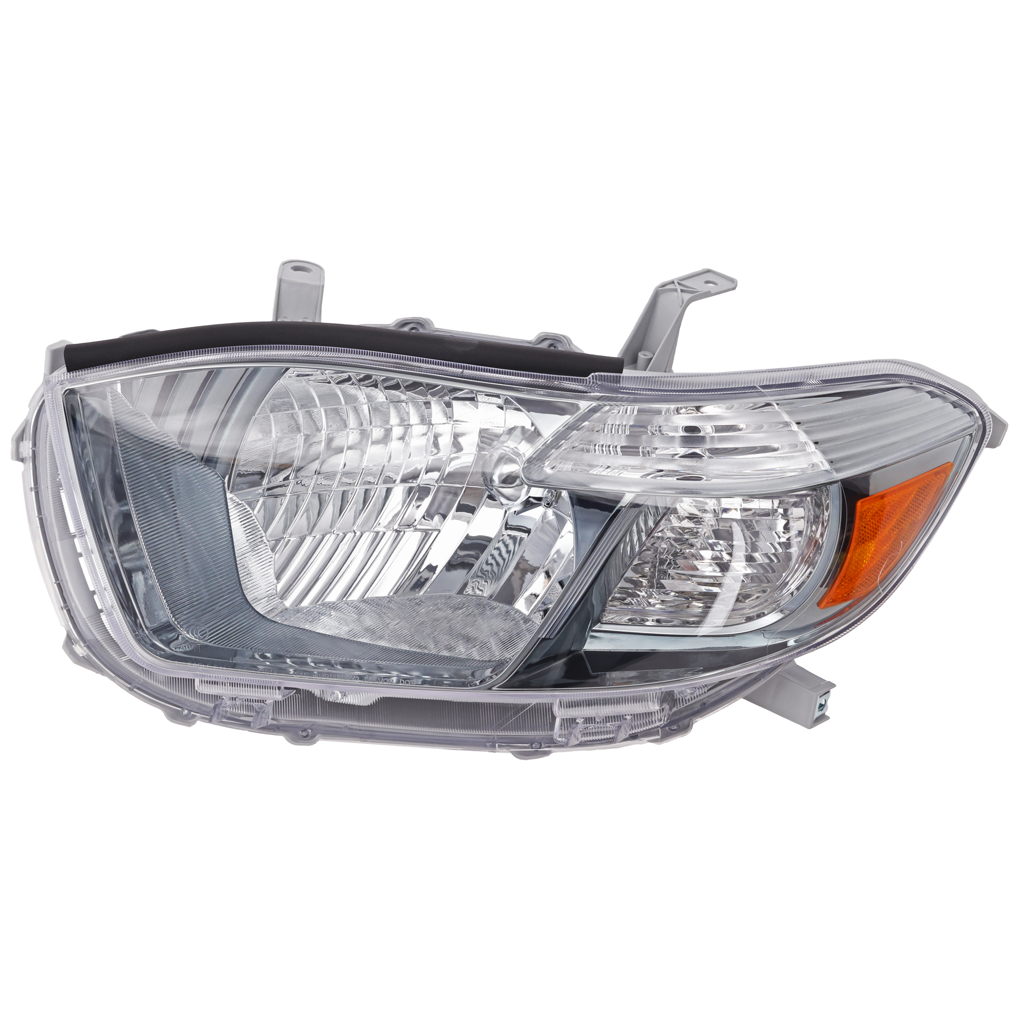 AM HIGHLANDER 08-10 HEAD LAMP LH Lens and Housing Black Interior Sport Model Japan Built Vehicle SKU ARBT100116 Partslink TO2502177 OEM 8117048470