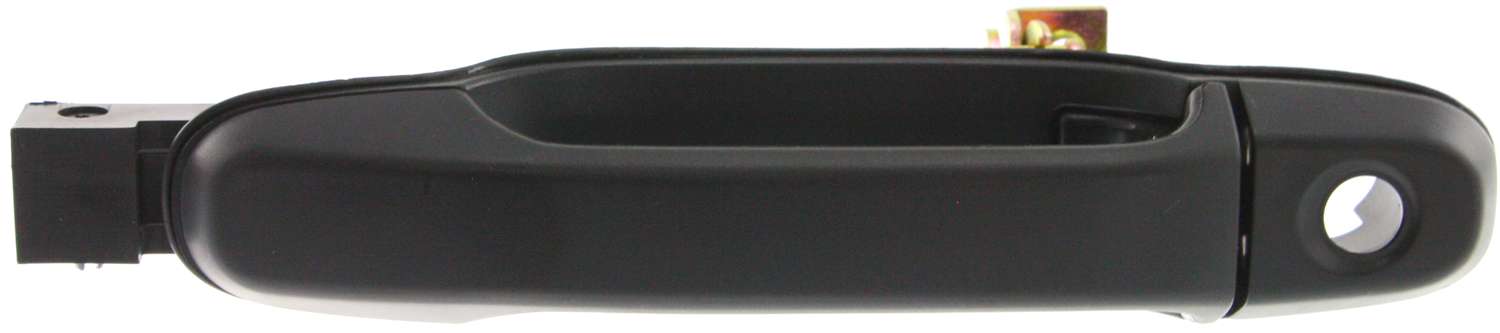 AM PREVIA 91-97 FRONT EXTERIOR DOOR HANDLE RH Textured Black w Keyhole Plastic SKU ARBT462131 Partslink TO1311119 OEM 6921095D00