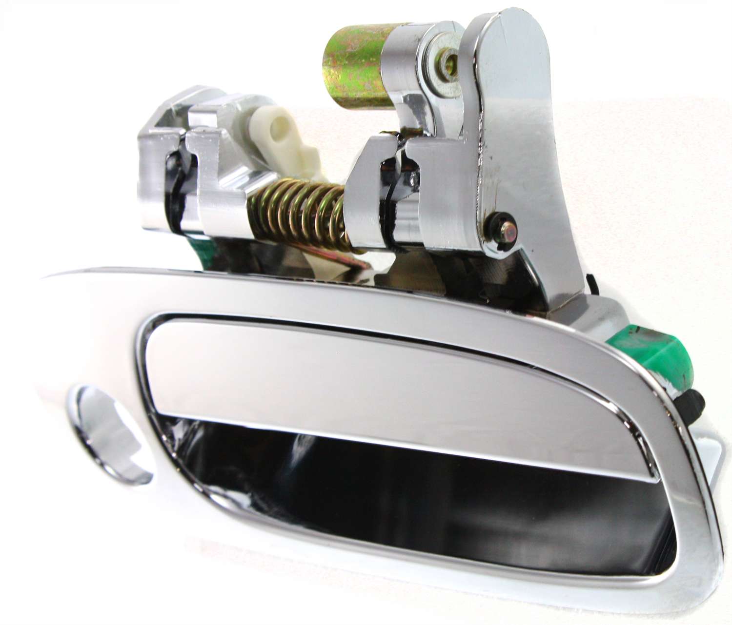 AM COROLLA PRIZM 98-02 FRONT EXTERIOR DOOR HANDLE RH All Chrome w Keyhole SKU ARBT462135C OEM 94857480 PFM