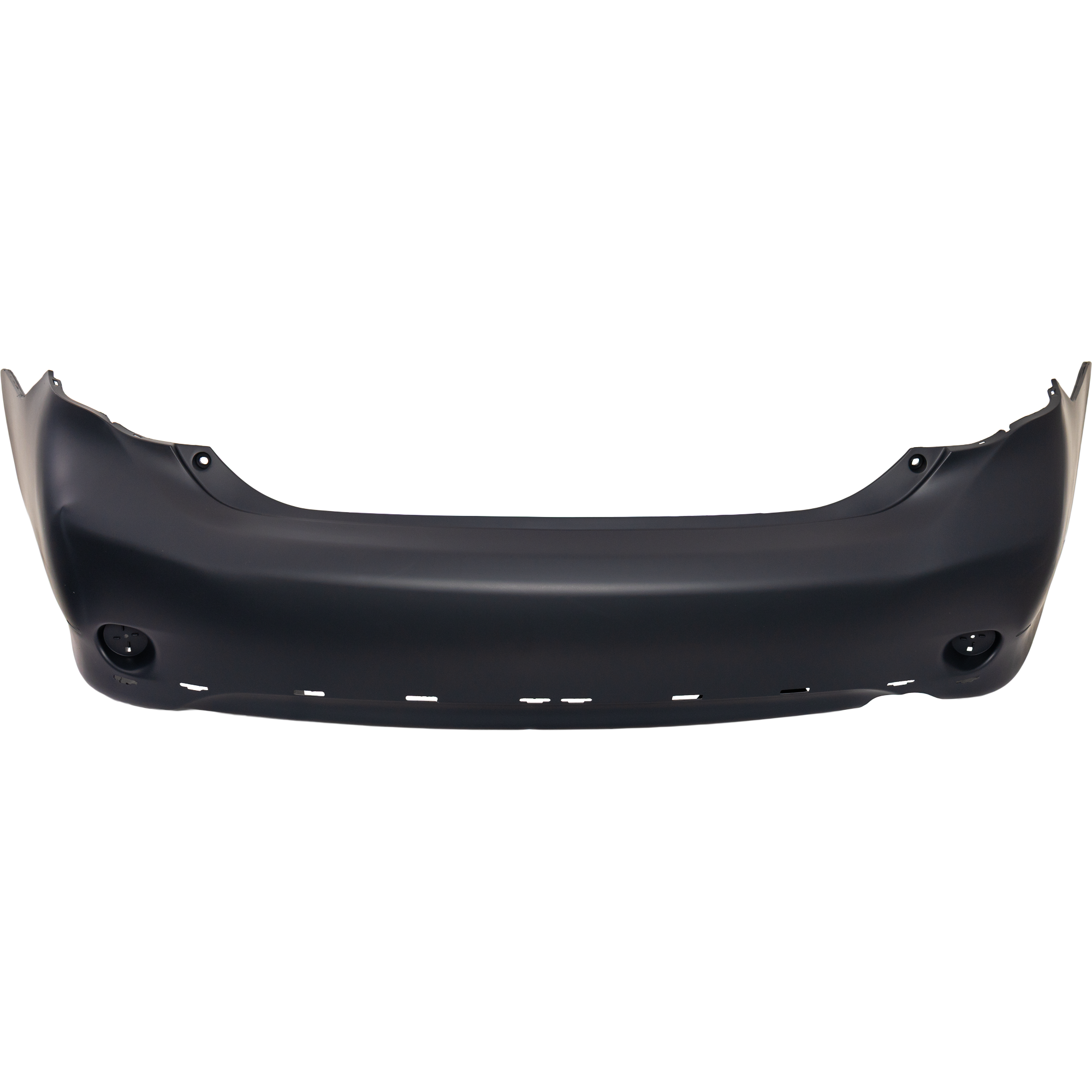 AM COROLLA 09-10 REAR BUMPER COVER Primed w Spoiler Holes S XRS Models USA Built Vehicle CAPA SKU ARBT760103PQ Partslink TO1100265C OEM 5215902964