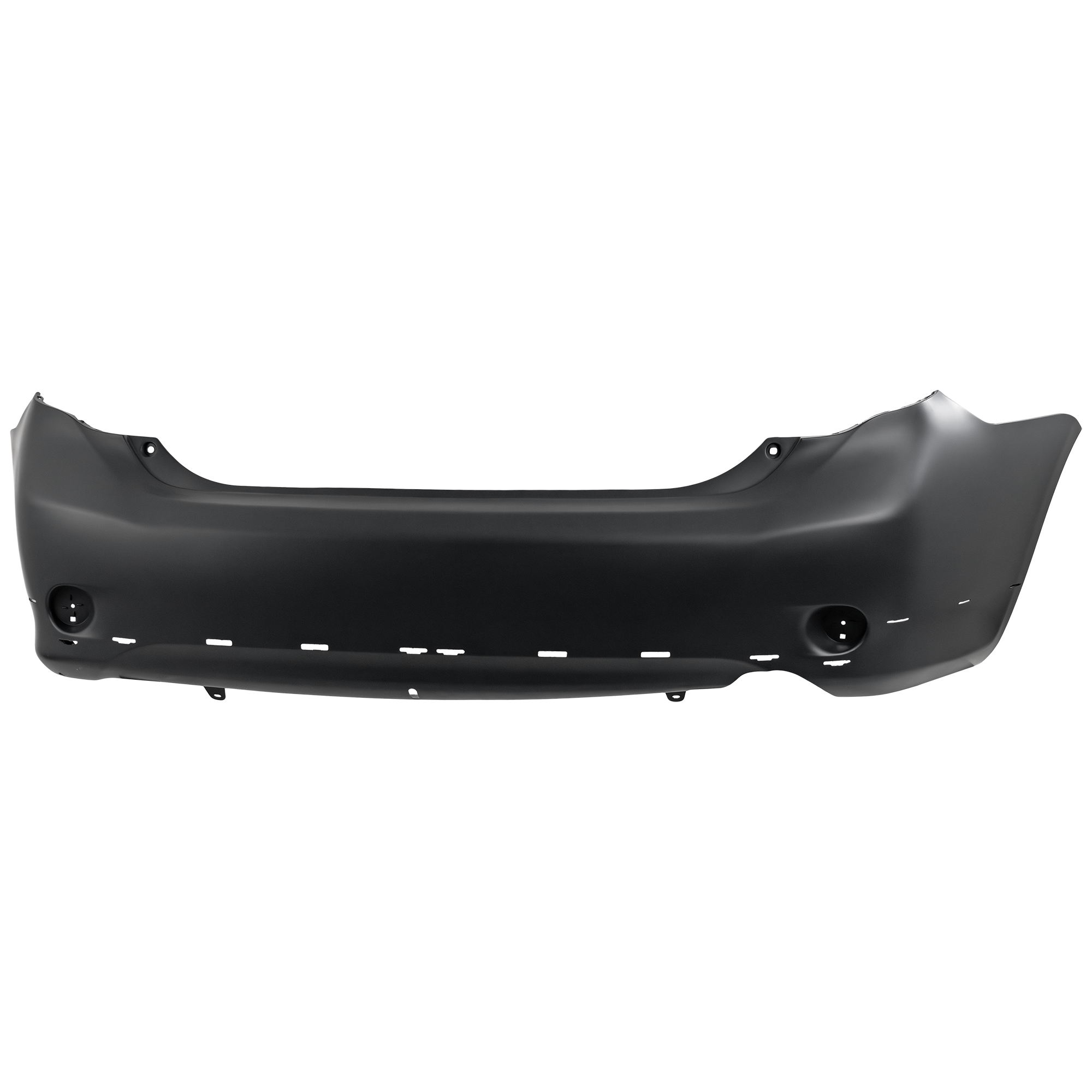 AM COROLLA 09-10 REAR BUMPER COVER Primed w Spoiler Holes S XRS Models North America Built Vehicle SKU ARBT760103P Partslink TO1100265 OEM 5215902964