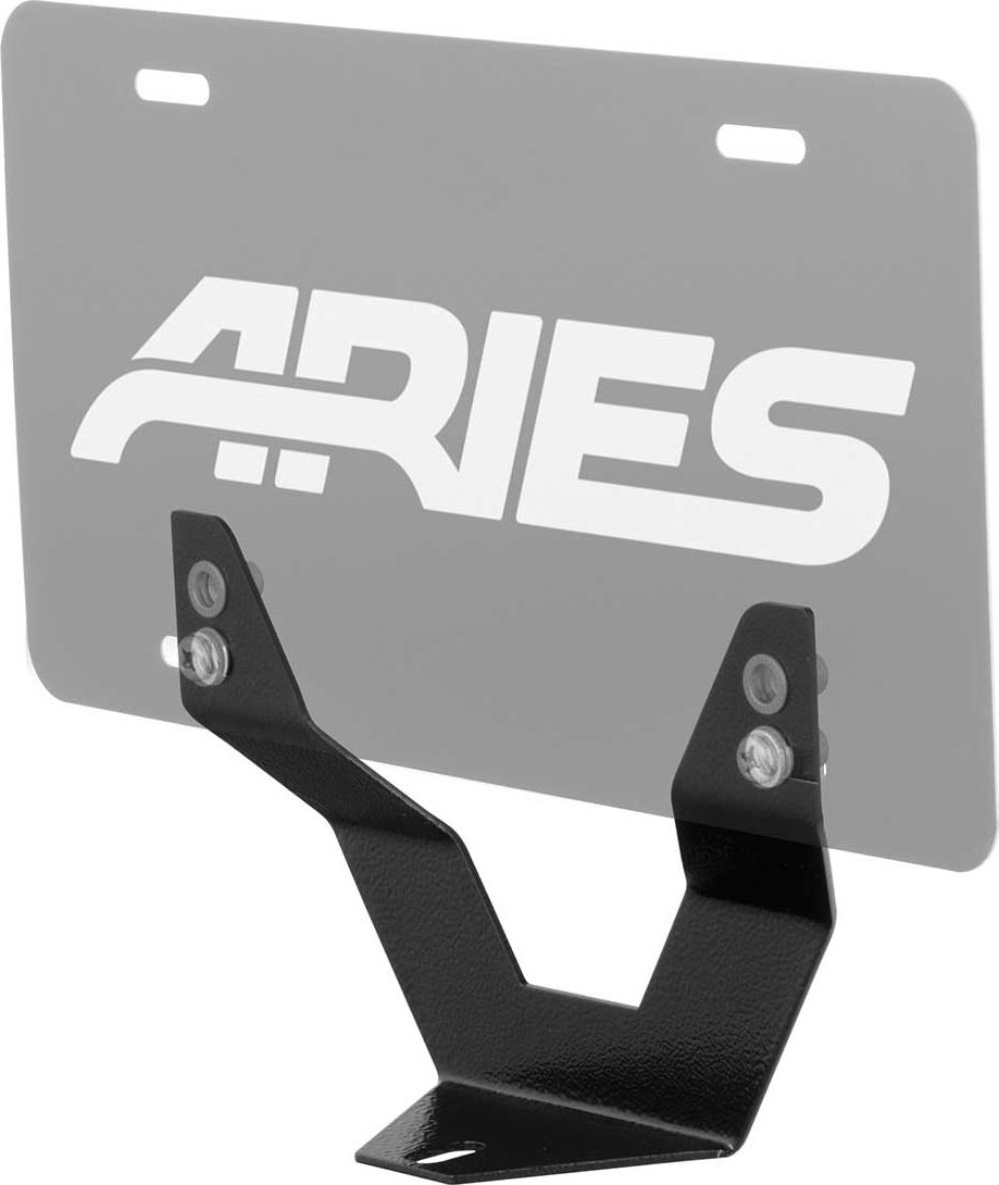 AM ARIES UNIVERSAL LICENSE PLATE RELOCATOR KIT 3 in. Includes license plate bracket screws and a SKU ARS35-0000