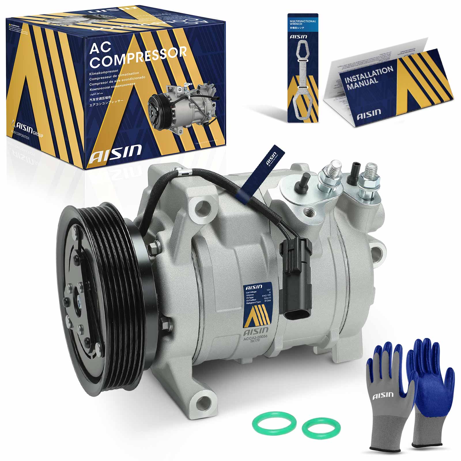 AM A C Compressor SKU ASCACCAZ00056 OEM 55111442AD 55111442AG RL111442
