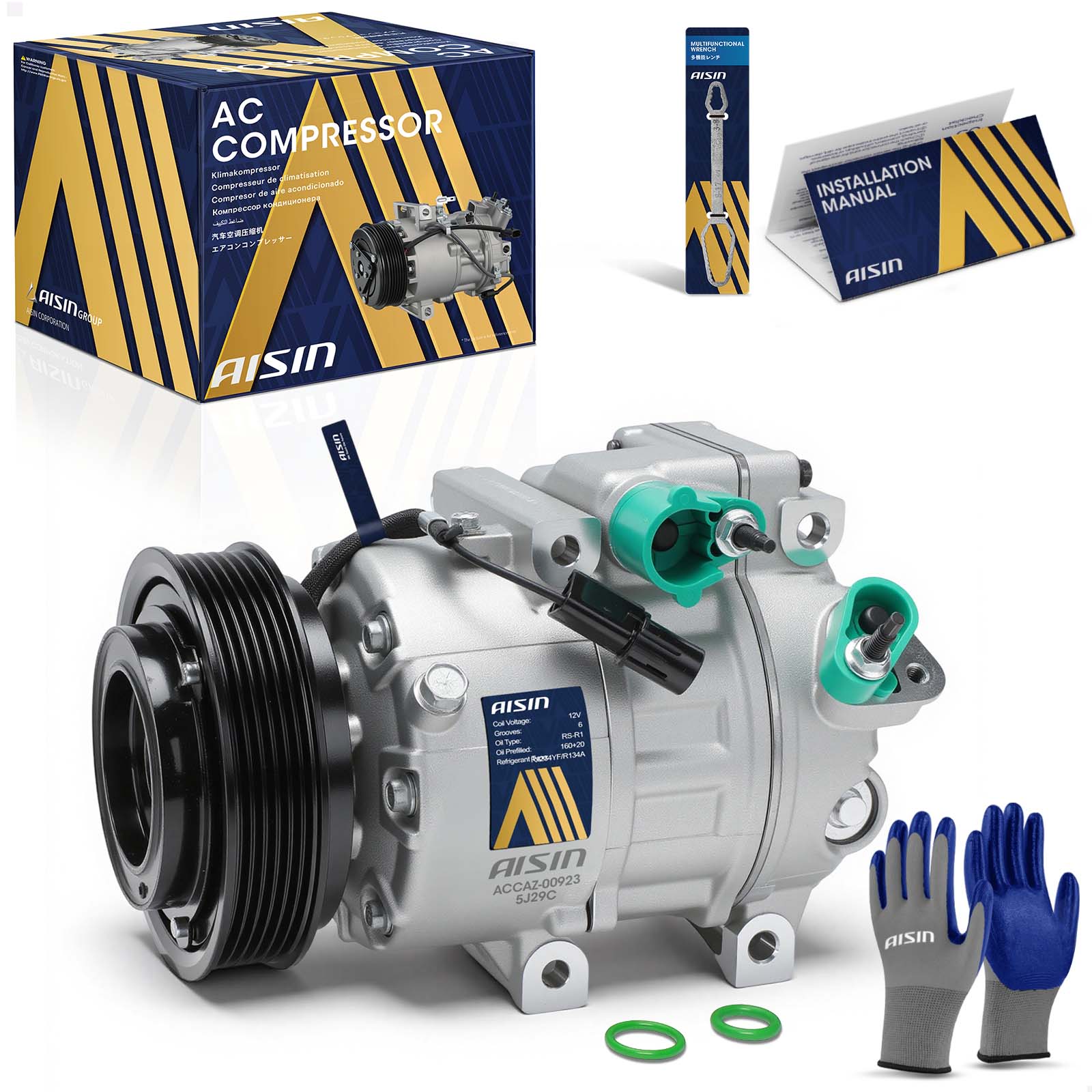 AM A C Compressor SKU ASCACCAZ00923 OEM 977011U200-977011U250-977011U2