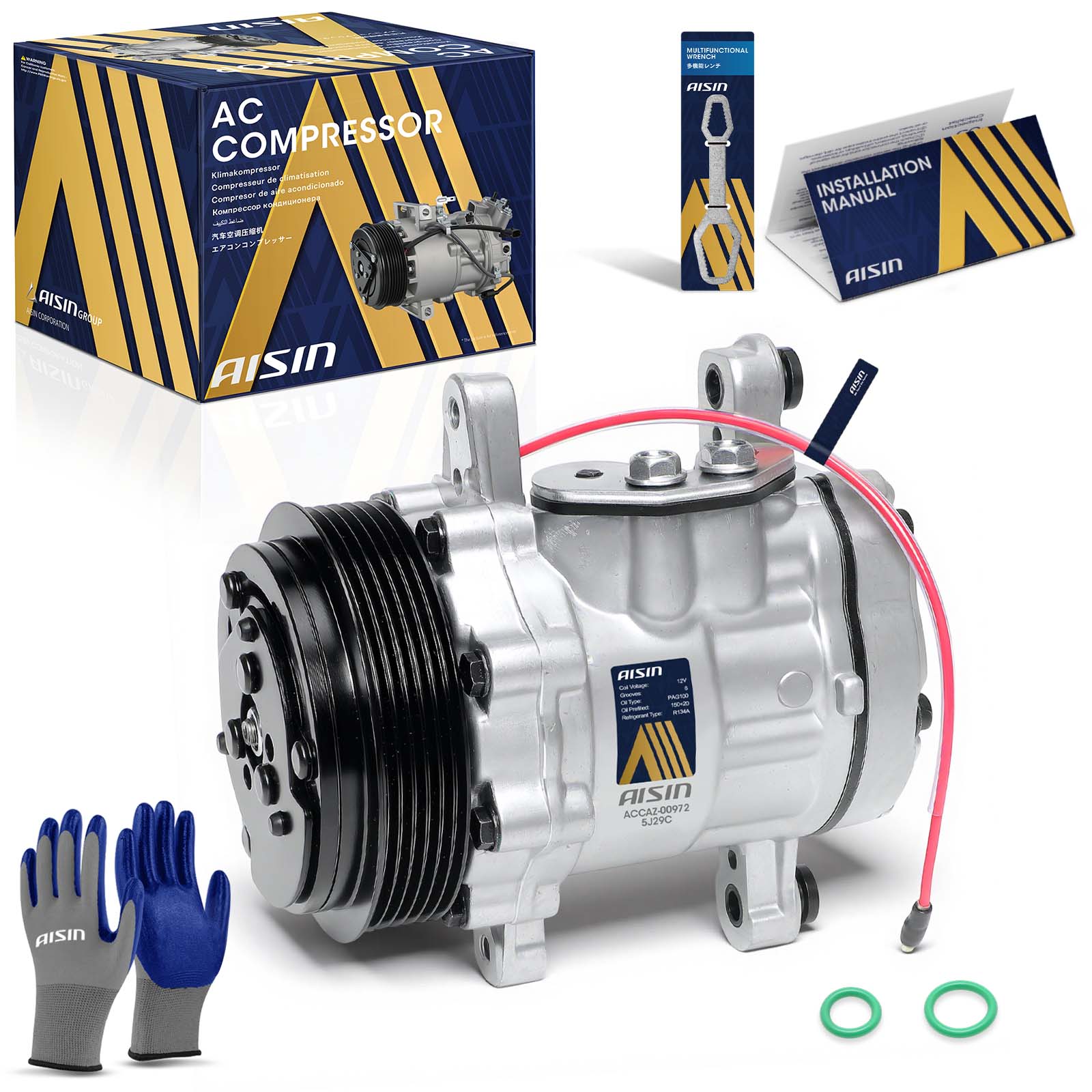 AM A C Compressor SKU ASCACCAZ00972 OEM 167515-7176