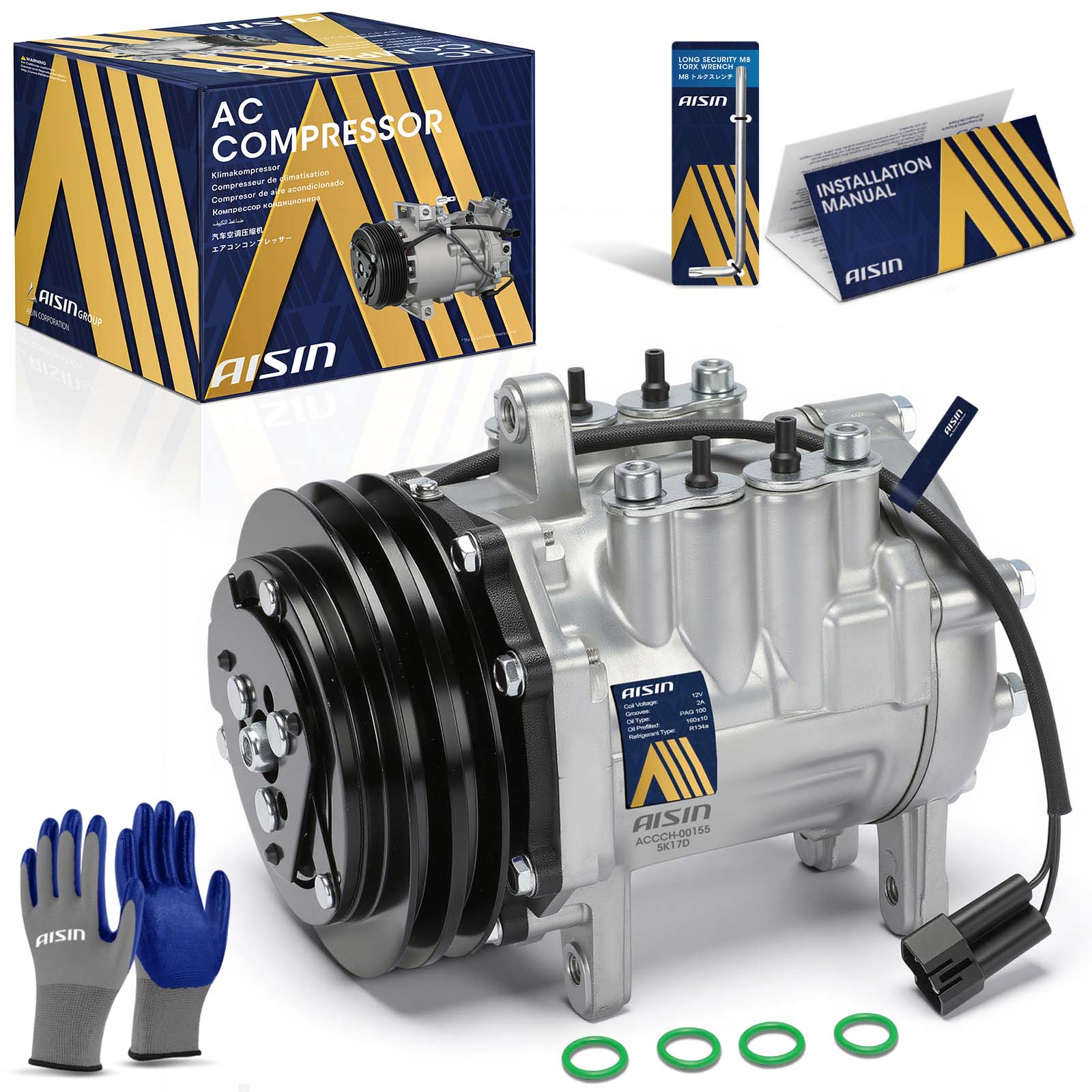 AM A C Compressor SKU ASCACCCH00155 OEM 4728917-4728919