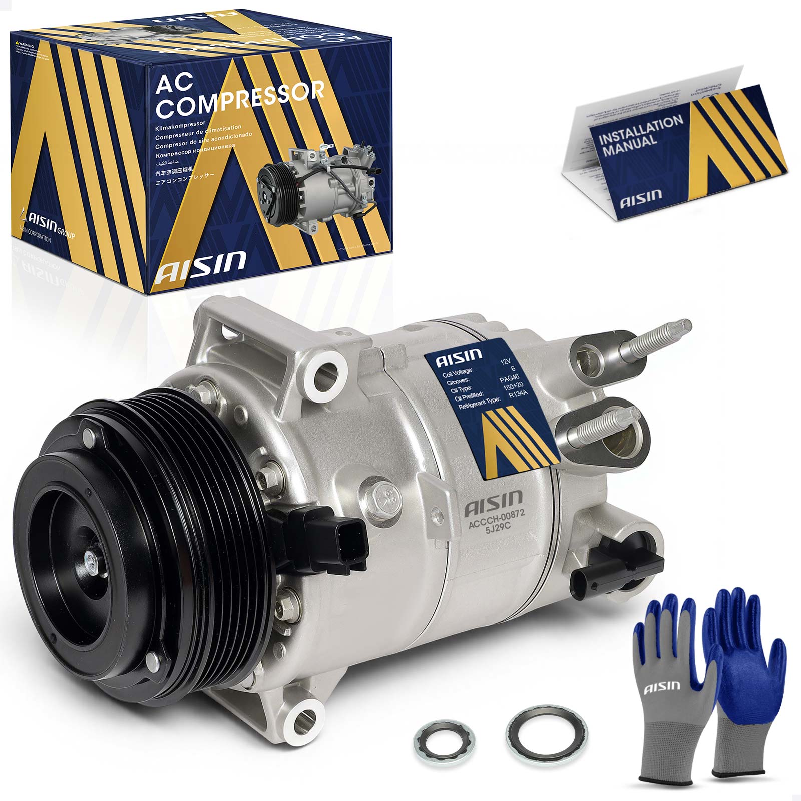 AM A C Compressor SKU ASCACCCH00872 OEM 68245083AA