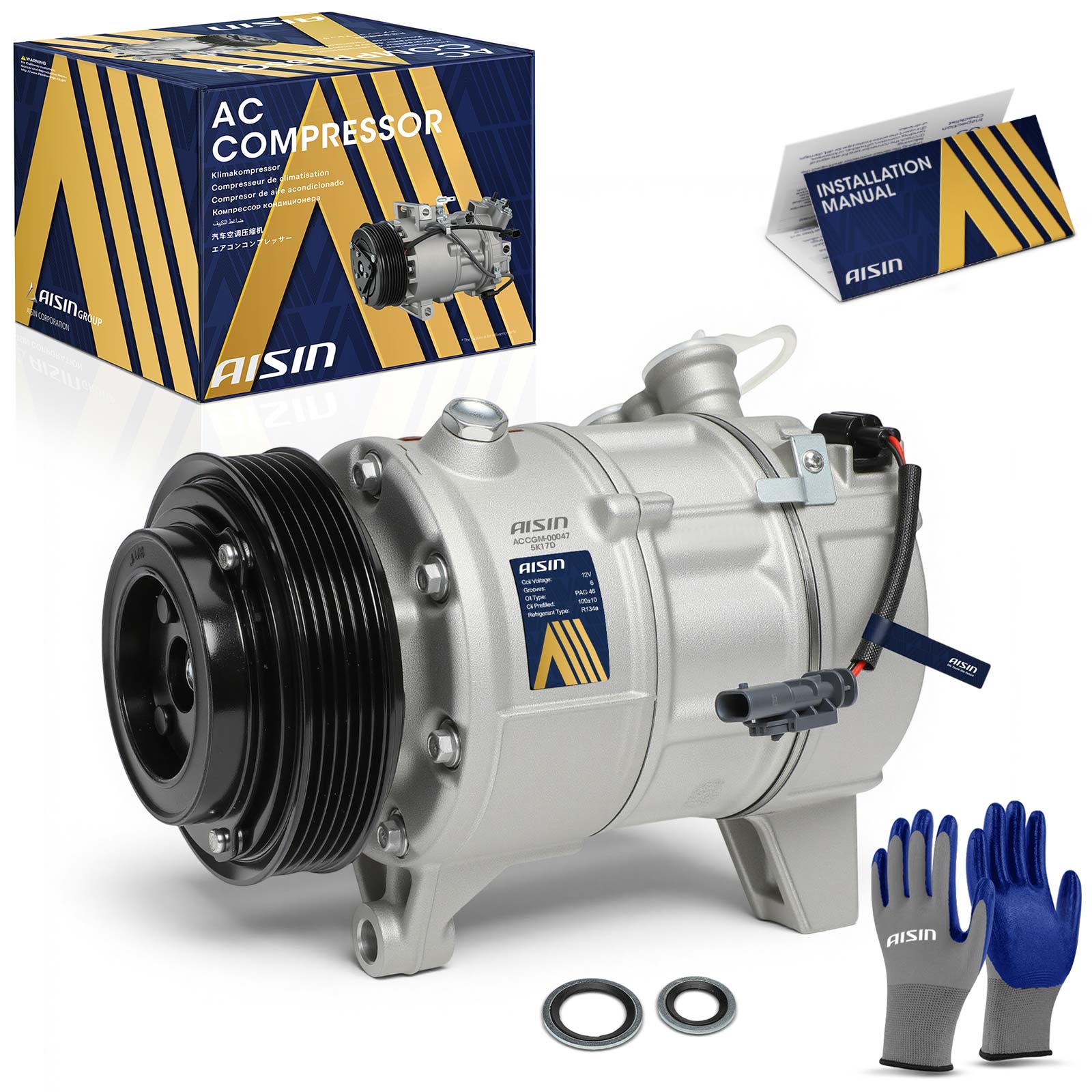 AM A C Compressor SKU ASCACCGM00047 OEM 23493251