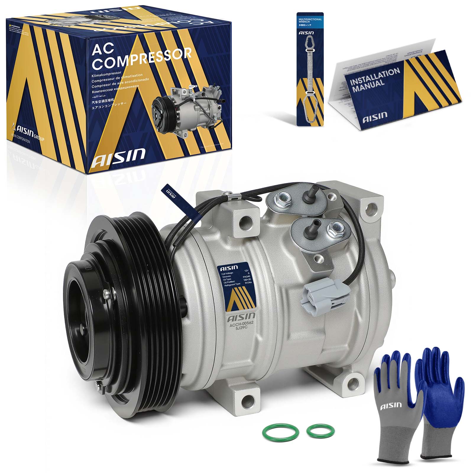 AM A C Compressor SKU ASCACCH00562 OEM 38810RCAA01-38810RDAA01-38810R
