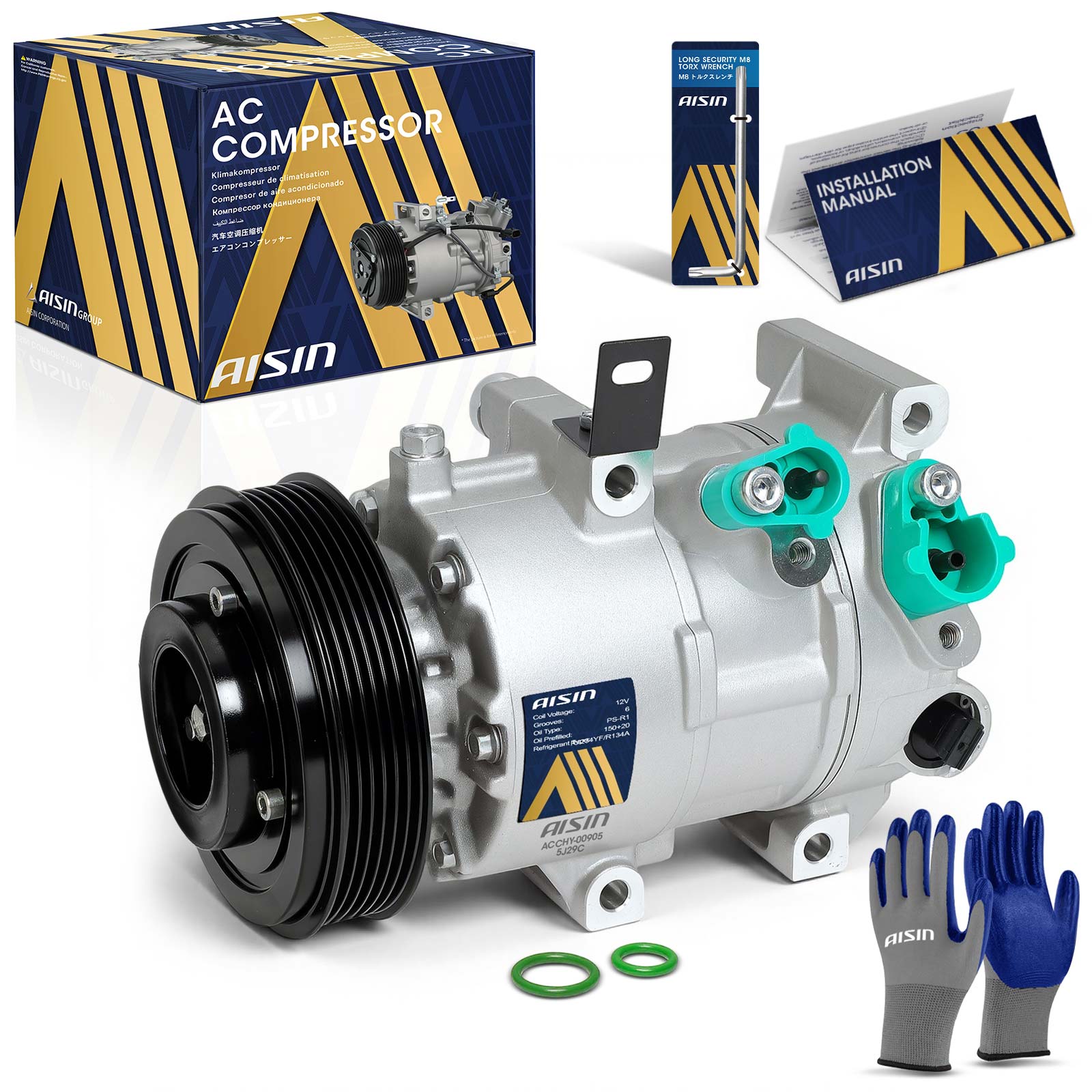 AM A C Compressor SKU ASCACCHY00905 OEM 97701D3301-97701D3301AS1