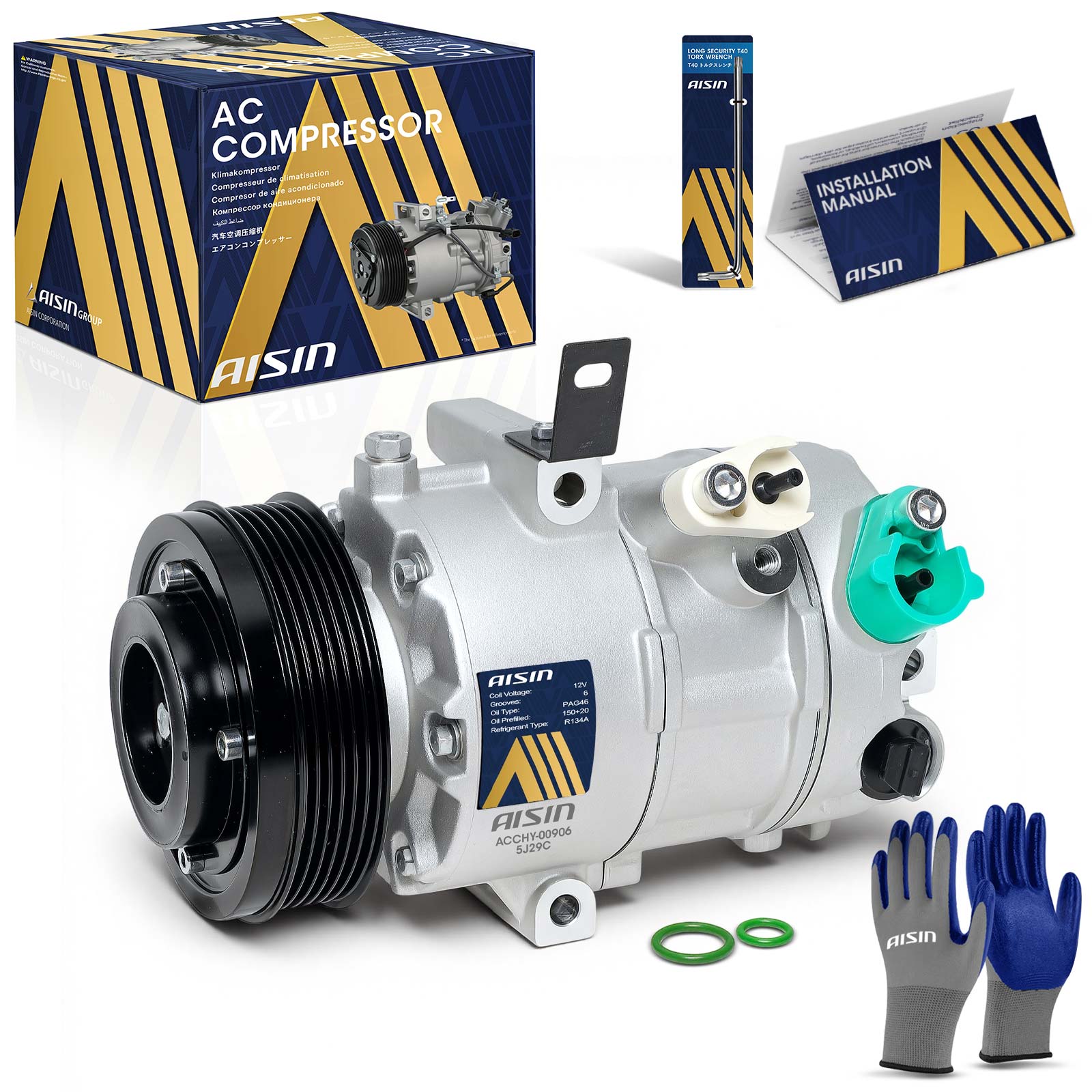 AM A C Compressor SKU ASCACCHY00906 OEM 97701D3201-140539