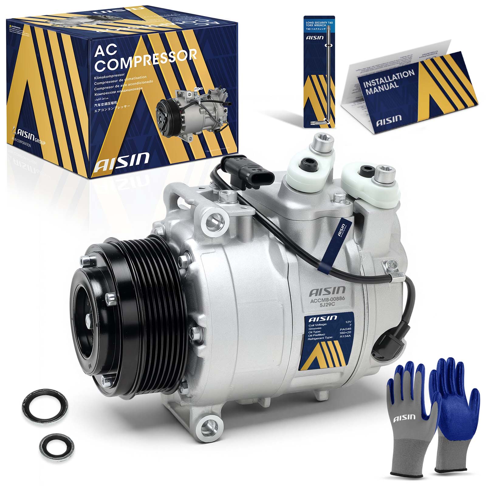AM A C Compressor SKU ASCACCMB00886 OEM 8303501-8305502