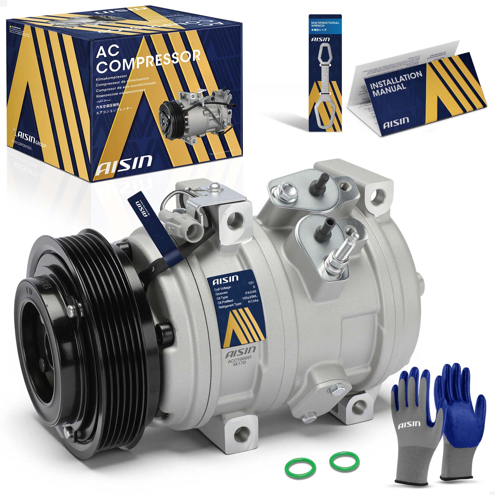AM A C Compressor SKU ASCACCT00091 OEM 883200C01084-883200C010-883100