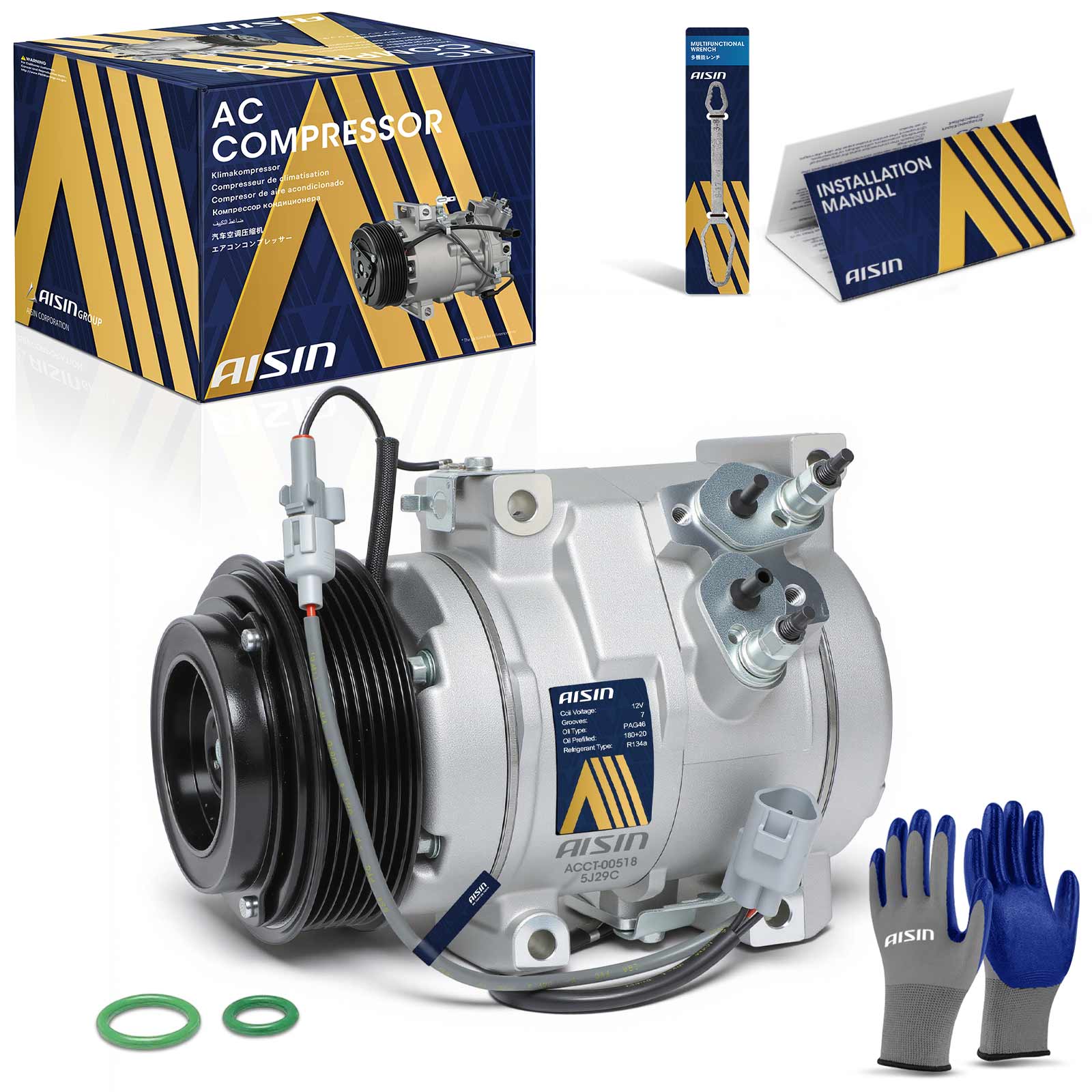 AM A C Compressor SKU ASCACCT00518 OEM 883200C120-883206A540