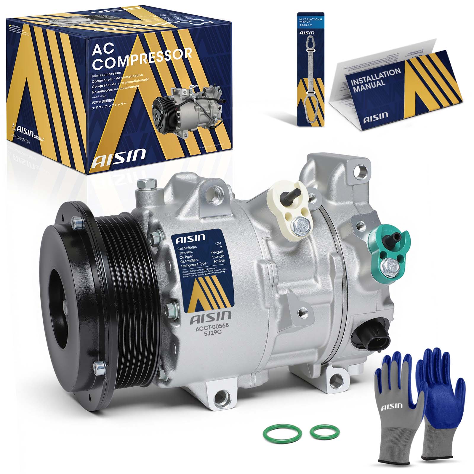 AM A C Compressor SKU ASCACCT00568 OEM 8831006240-8832042120-88310063