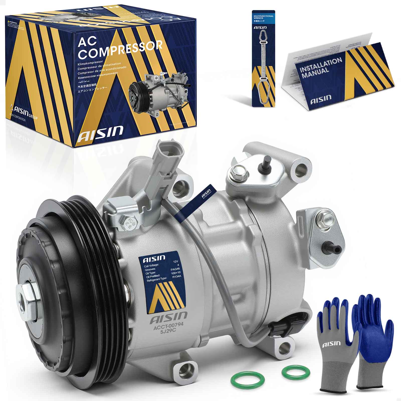 AM A C Compressor SKU ASCACCT00794 OEM 4711029-8831052750-883100D730
