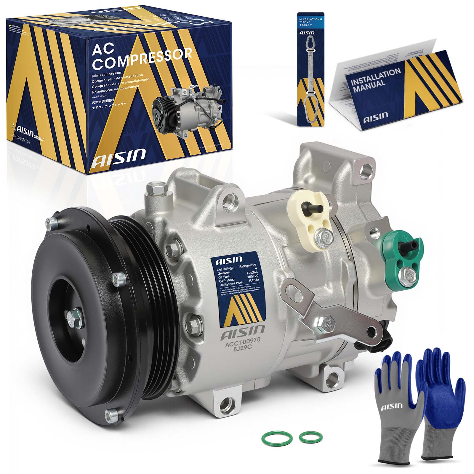 AM A C Compressor SKU ASCACCT00975 OEM 8831006390-8831033290