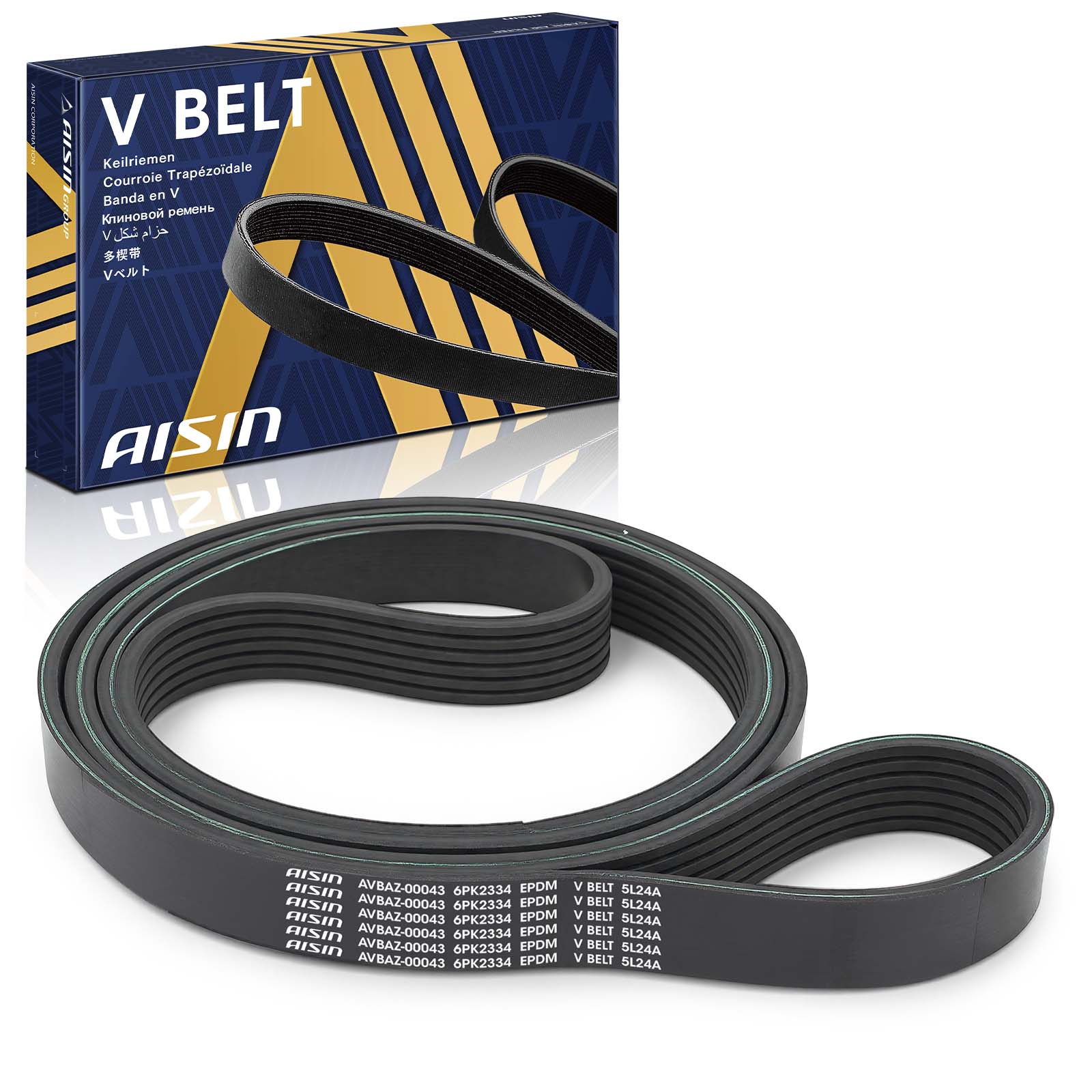 AM Serpentine Belt SKU ASCAVBAZ00043 OEM 04854003-05281351AC 06E903137T