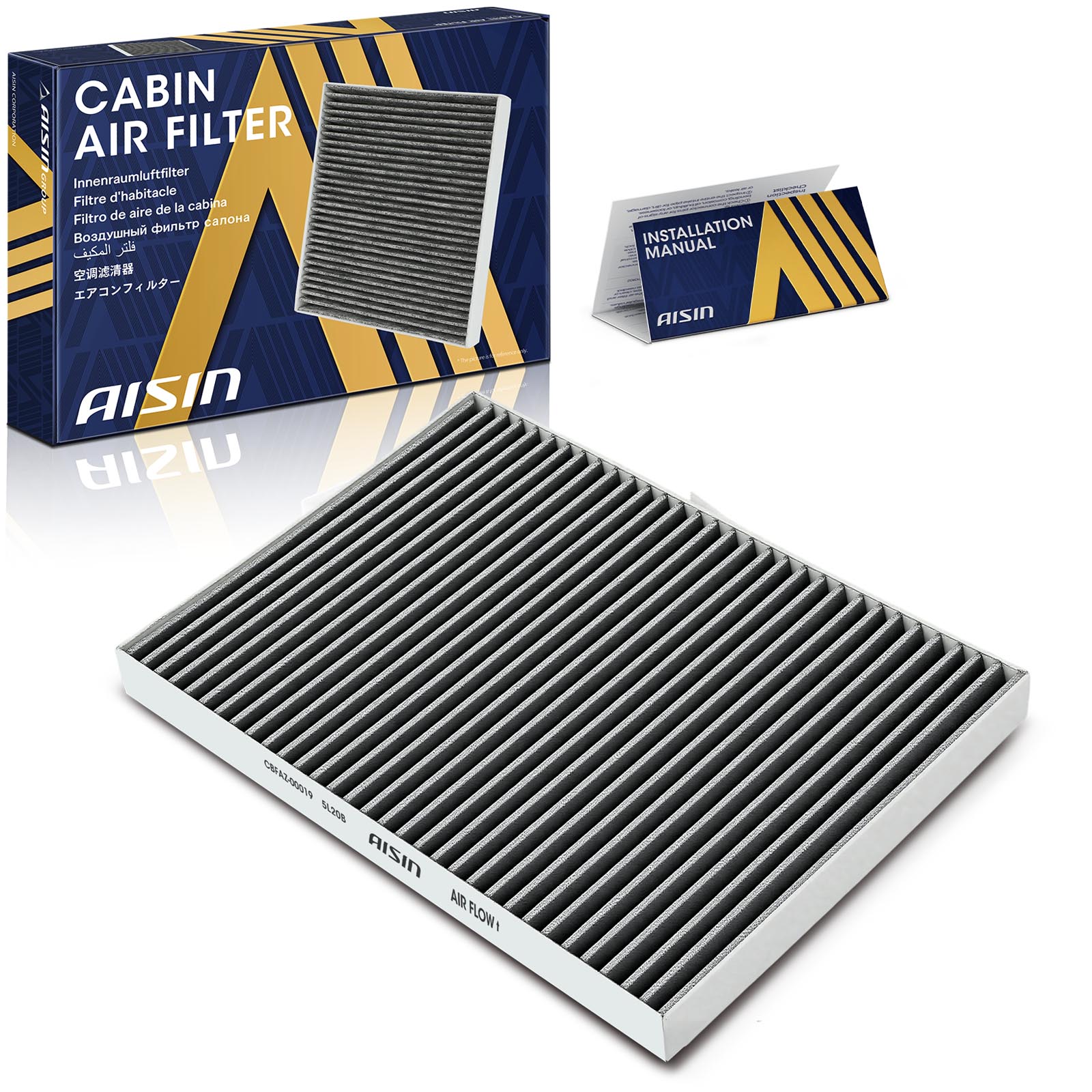 AM Cabin Air Filter SKU ASCCBFAZ00019 OEM 107273600A 107273600B