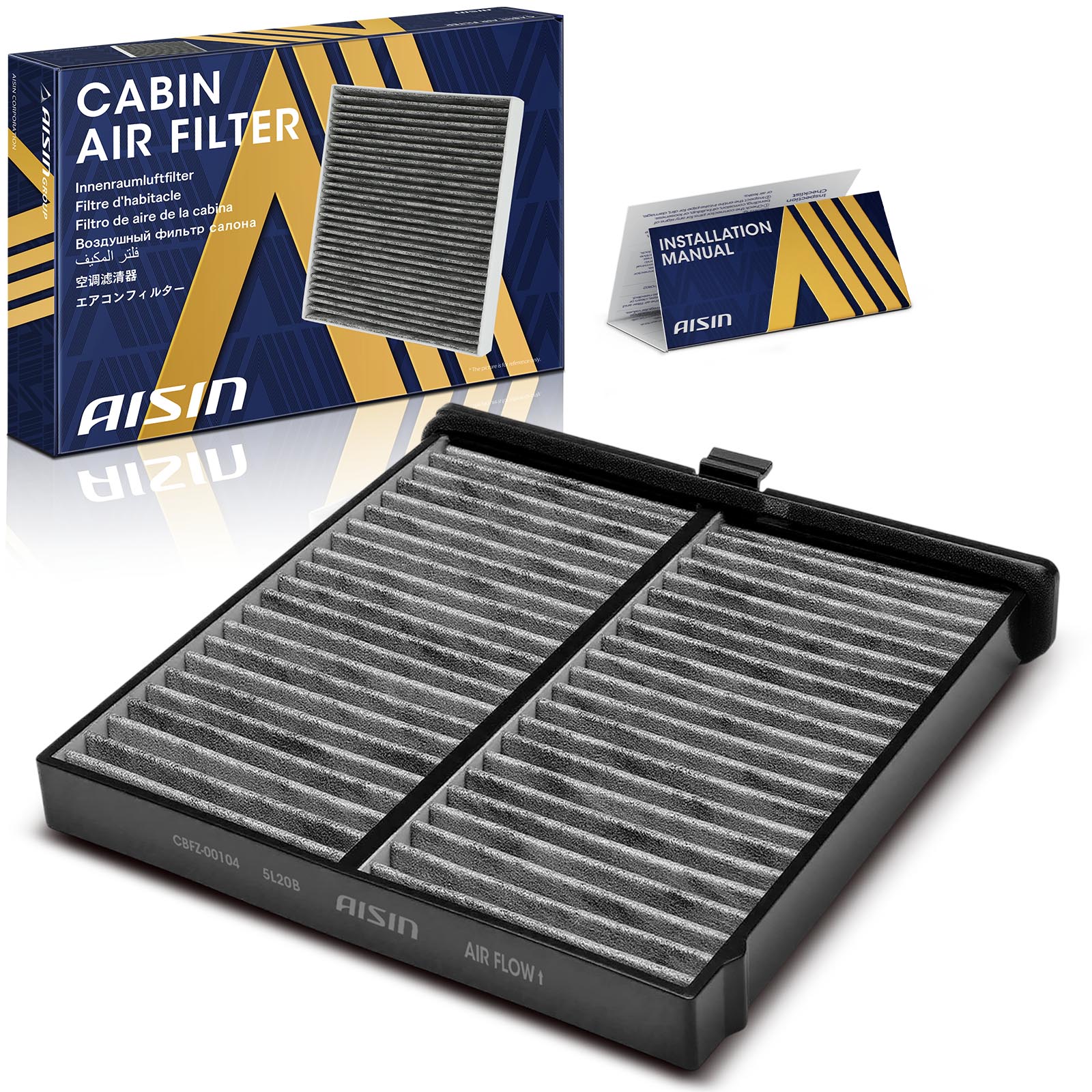 AM Cabin Air Filter SKU ASCCBFZ00104 OEM BDGF61J6X BDTS61J6X