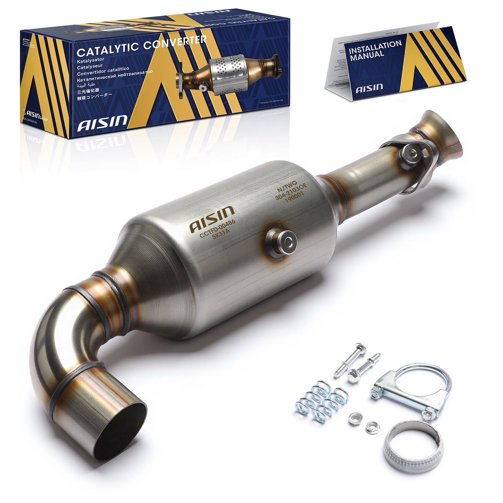 AM Catalytic Converter SKU ASCCCTFD00486 OEM 645131