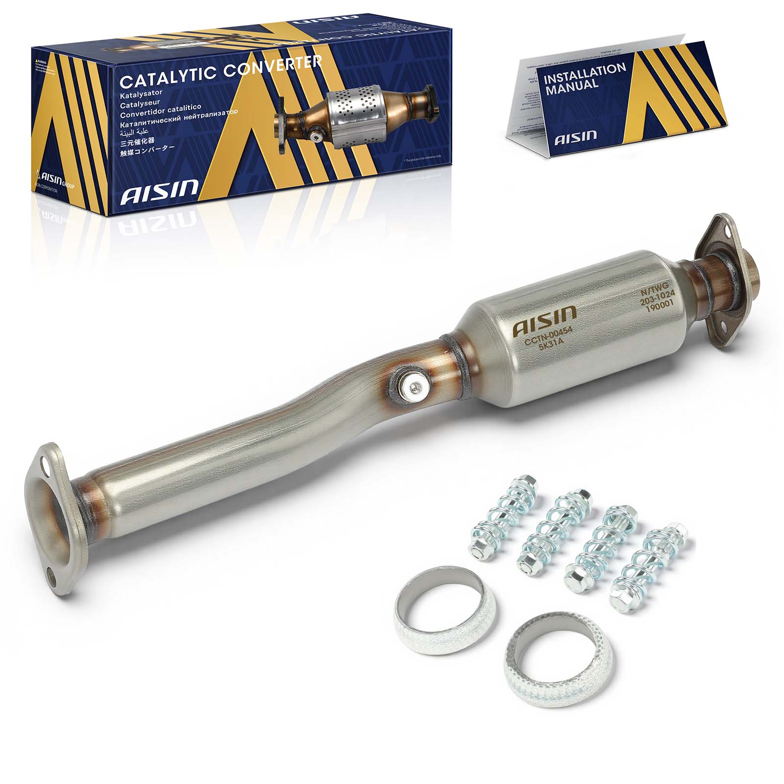 AM Catalytic Converter SKU ASCCCTN00454 OEM 200103SR1A 200104AF0A 20010ZJ6