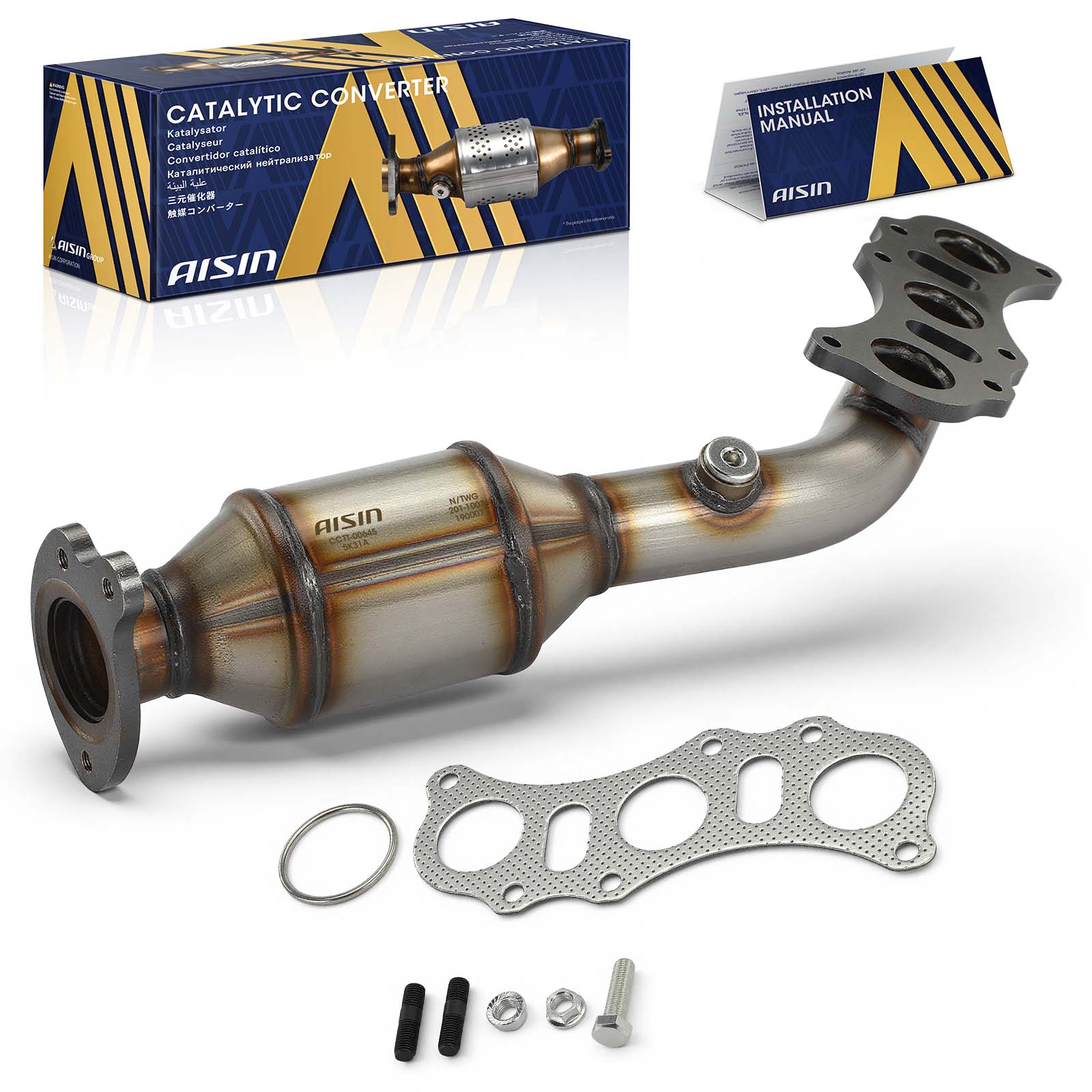 AM Catalytic Converter SKU ASCCCTT00645 OEM 171400P010-171400P260-17140310