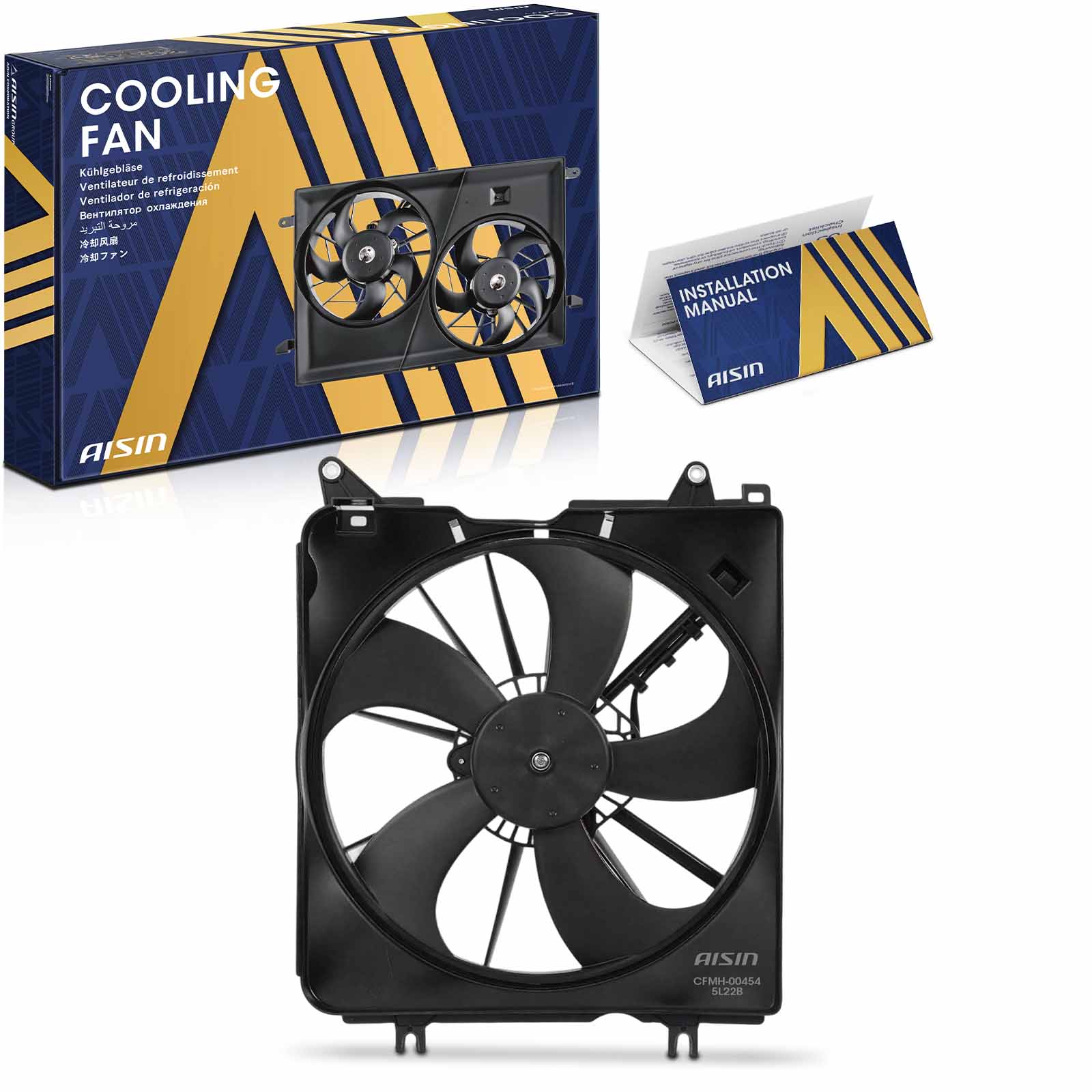 AM Cooling Fan Assembly SKU ASCCFMH00454 OEM 190155PAA01-190205PAA01-190205