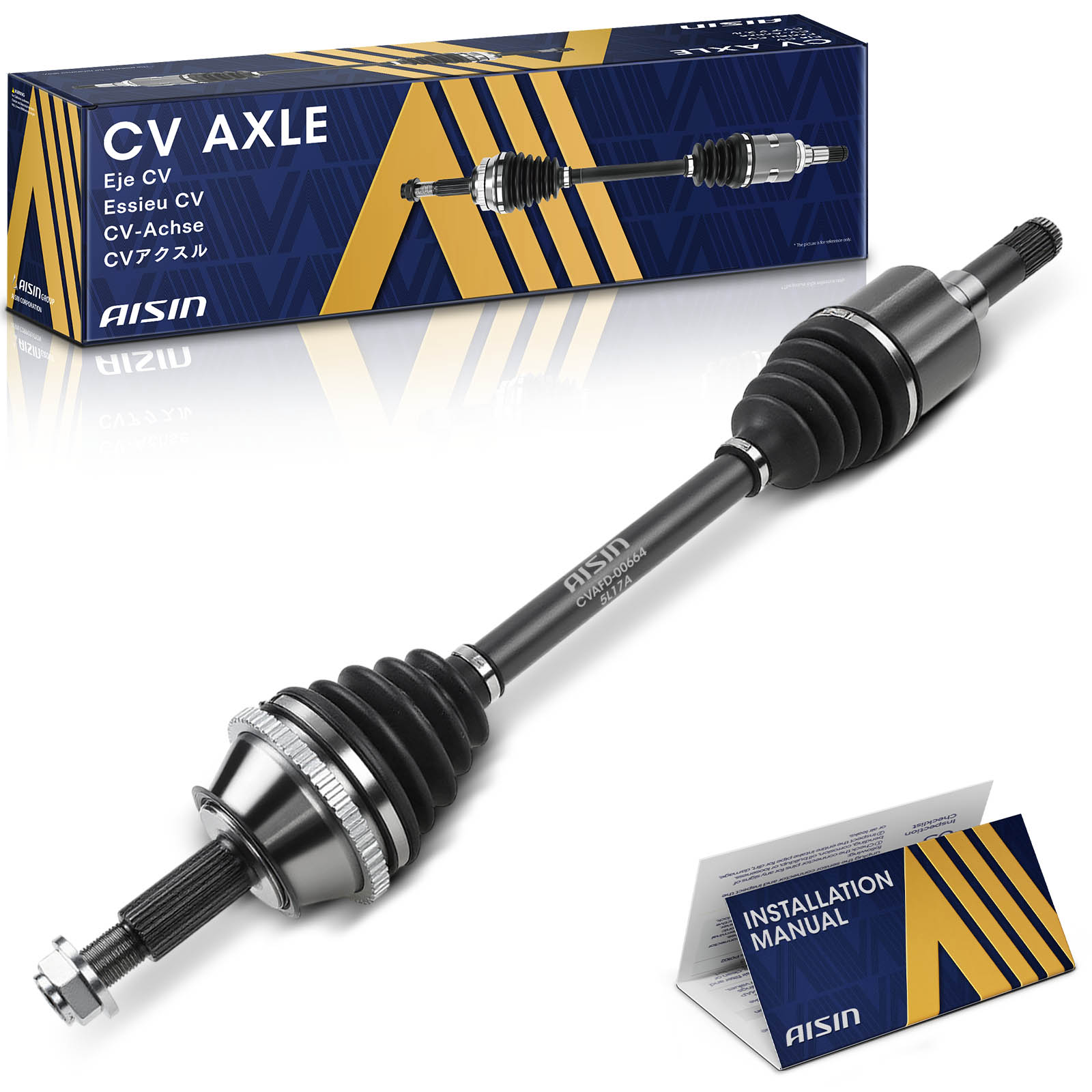 AM Axle Assembly SKU ASCCVAFD00664 OEM 2L2Z4K139BA 6L2Z4K139A 6L2Z4K1